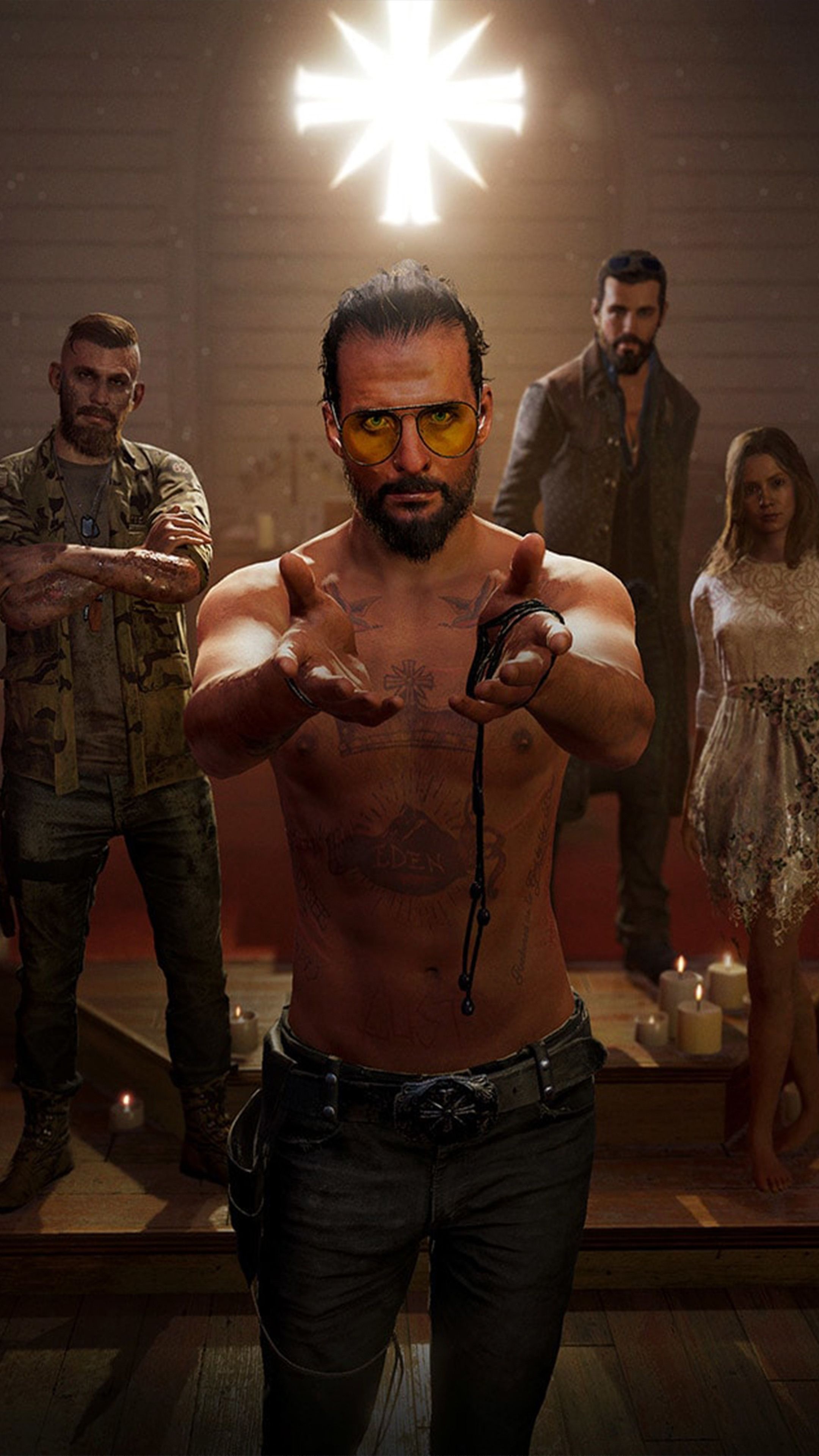 Seed family, Far Cry 5 Wallpaper, 2160x3840 4K Phone
