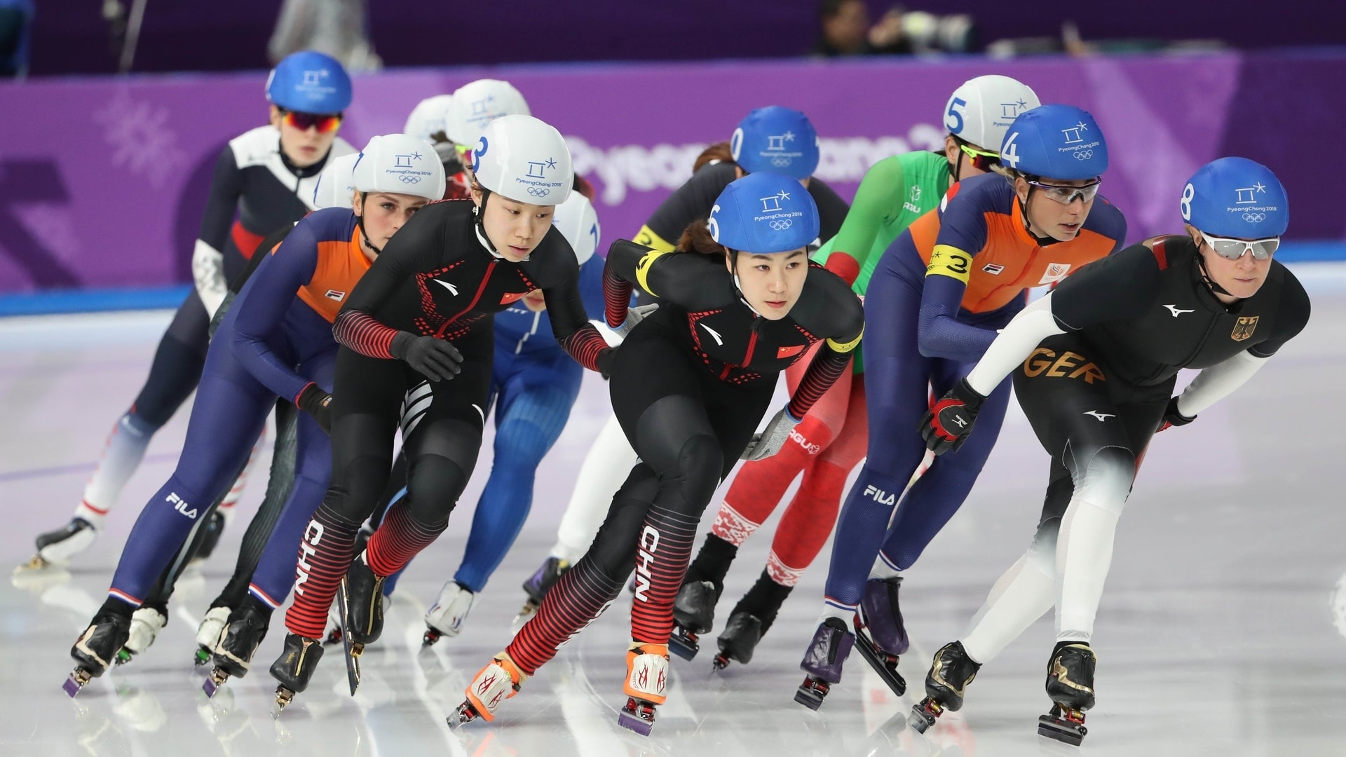 Short-track Speed Skating, Speed Skating, Short Track, Difference, 1920x1080 Full HD Desktop