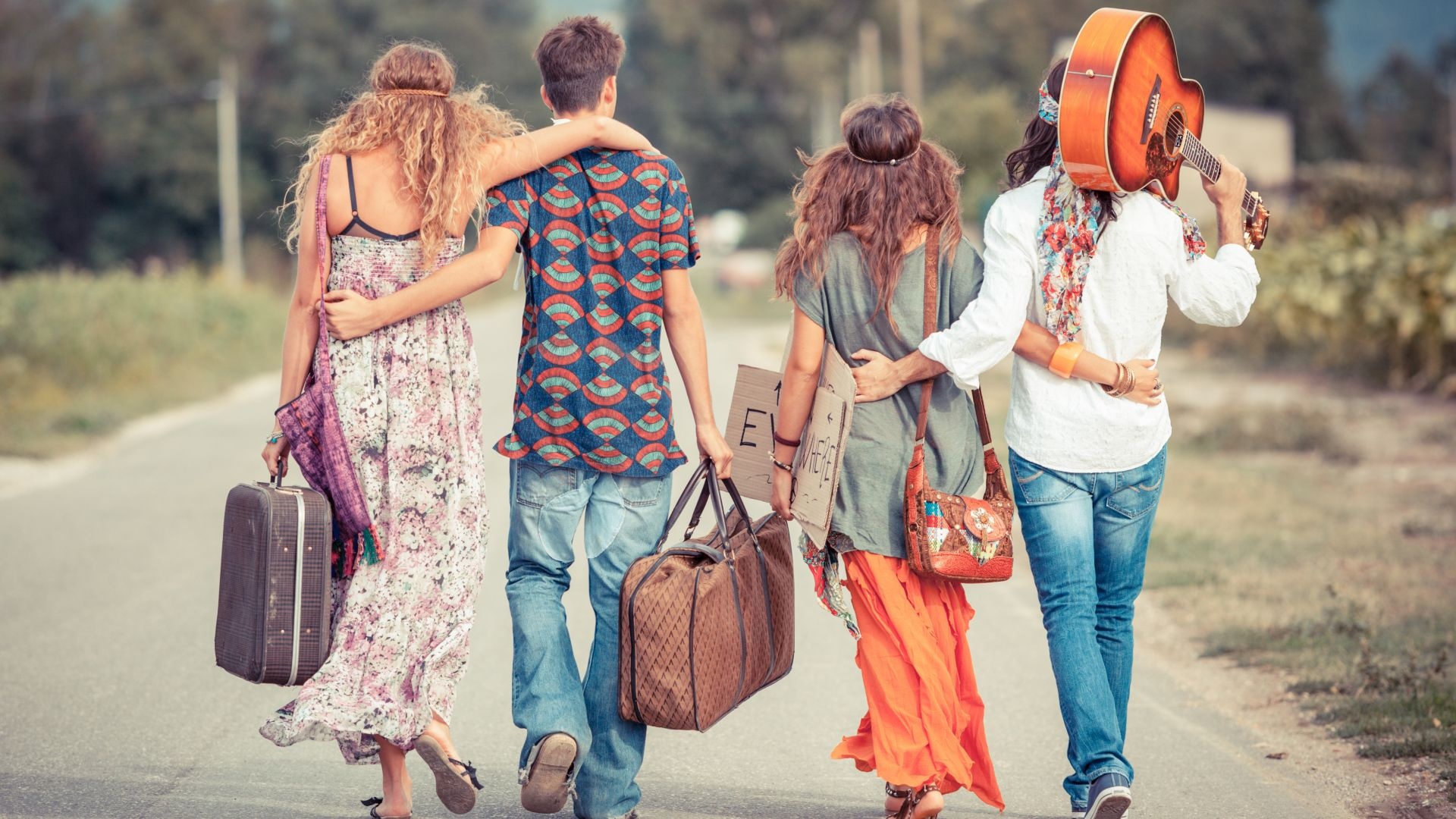 Hippie Other, Hippie peace and love, Flower power, 1920x1080 Full HD Desktop