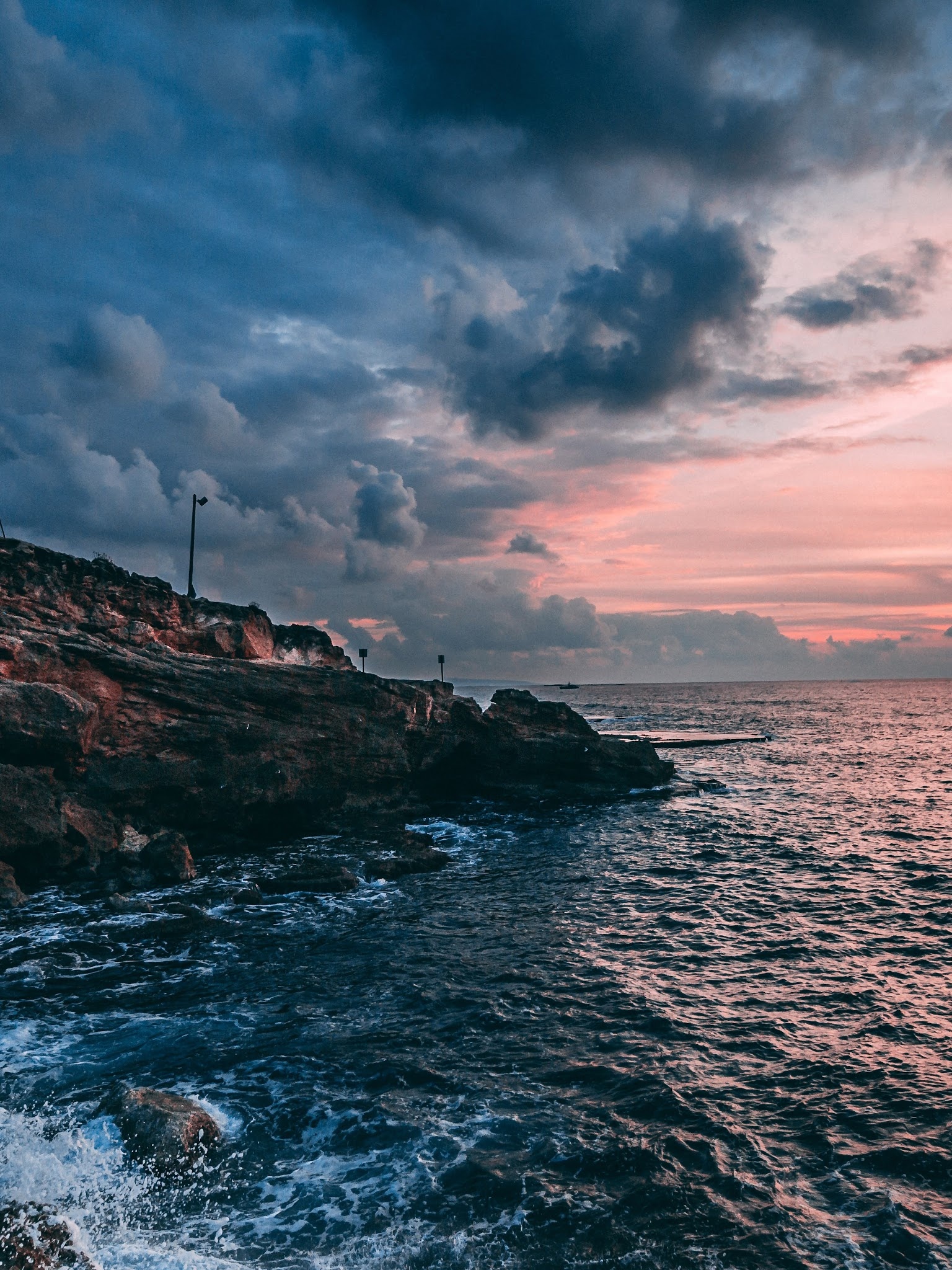 Ocean landscapes, Seascape bay, Majestic waters, 1540x2050 HD Phone