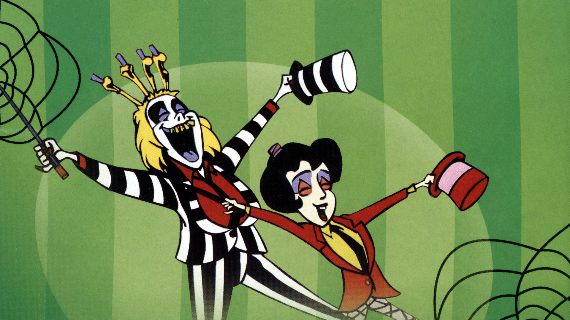 Beetlejuice cartoon, Animated series, Whimsical wallpapers, Comedic adventures, 1920x1080 Full HD Desktop