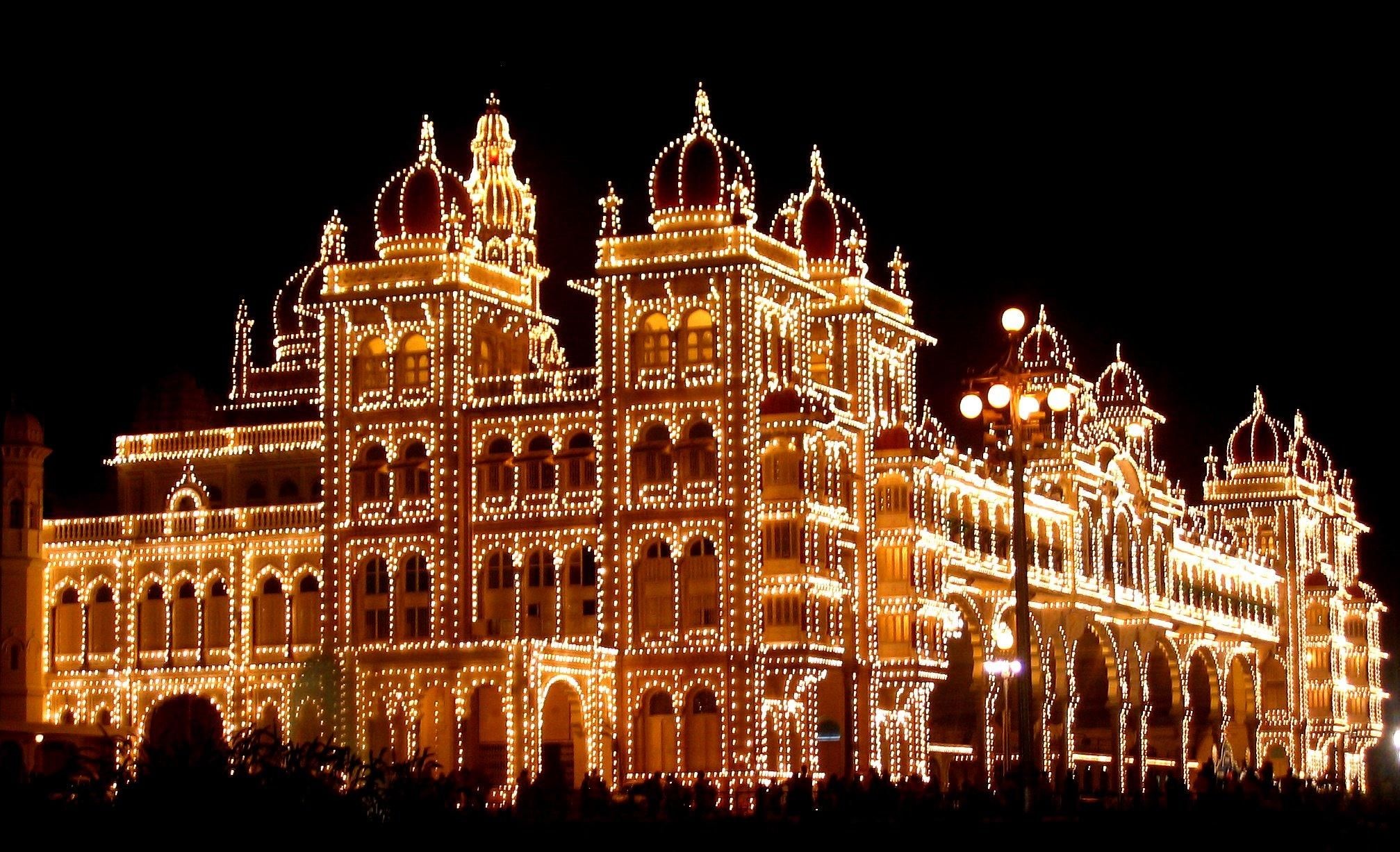 Mysore Palace wallpapers, Popular backgrounds, Architectural beauty, Indian heritage, 2020x1230 HD Desktop