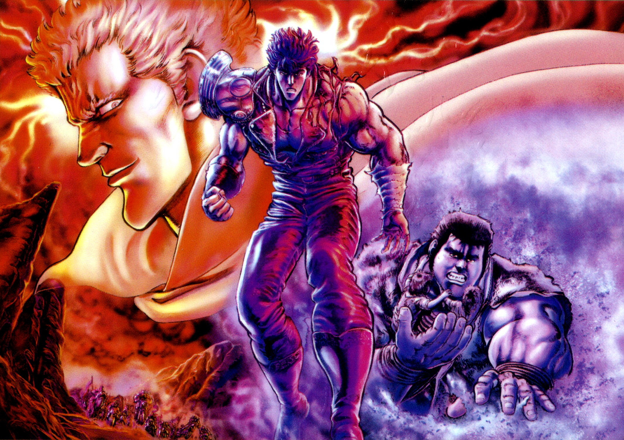 Hokuto no Ken, Kenshiro, Anime, Martial arts, 2140x1510 HD Desktop