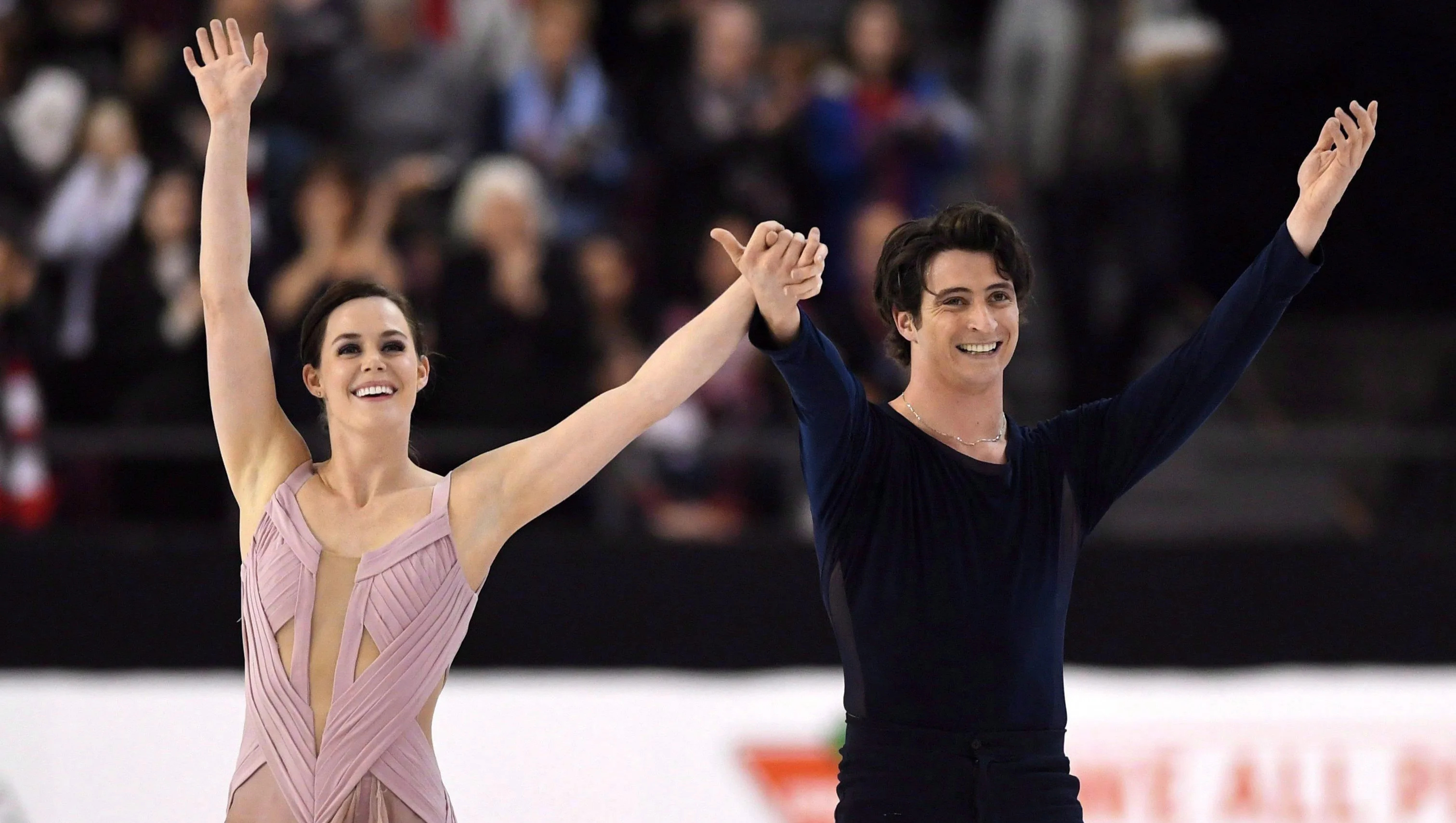 Tessa Virtue and Scott Moir, Pair Skating Wallpaper, 3030x1710 HD Desktop