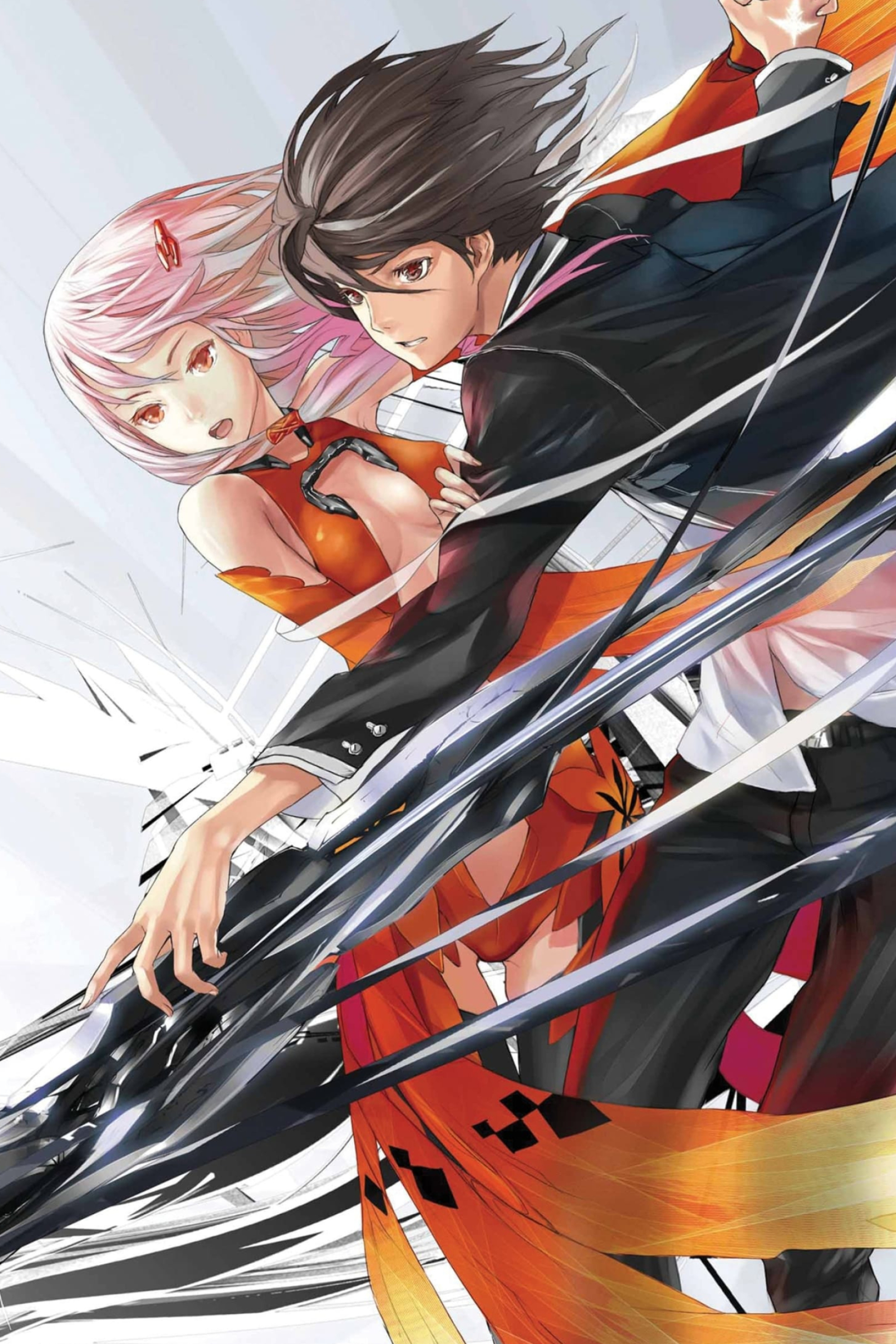 Shu and Inori, Guilty Crown Wallpaper, 2000x3000 HD Phone