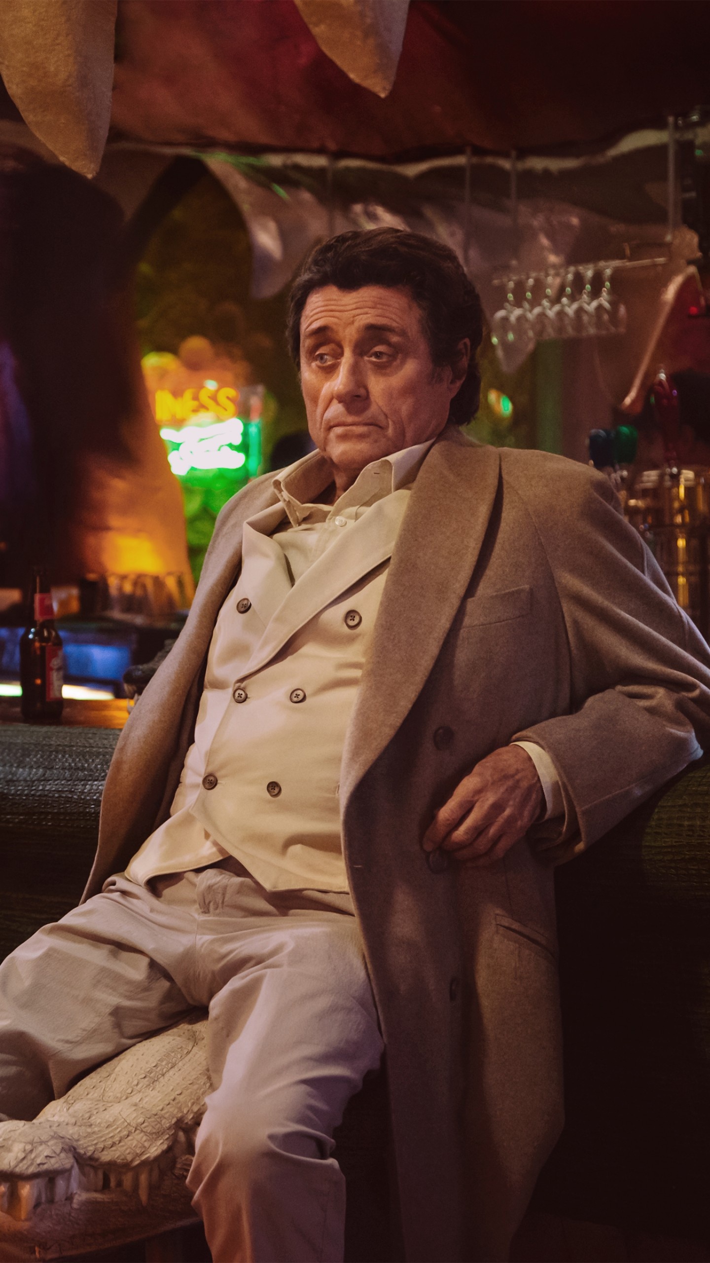 Ian McShane, American Gods, Best TV series, Fantasy, 1440x2560 HD Phone