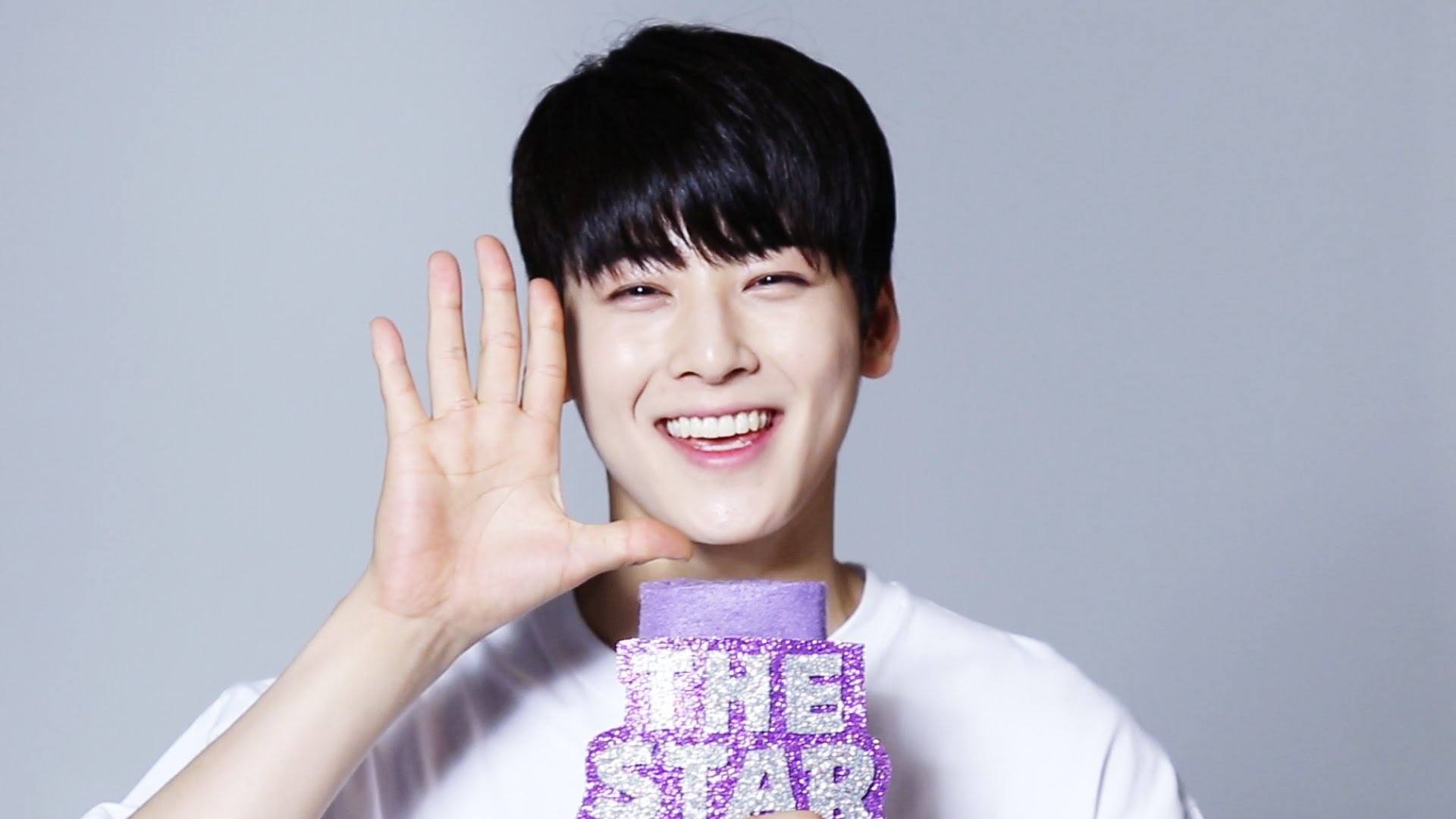 Cha Eun-woo, Laptop wallpapers, Rising star, Eye-catching background, 1920x1080 Full HD Desktop