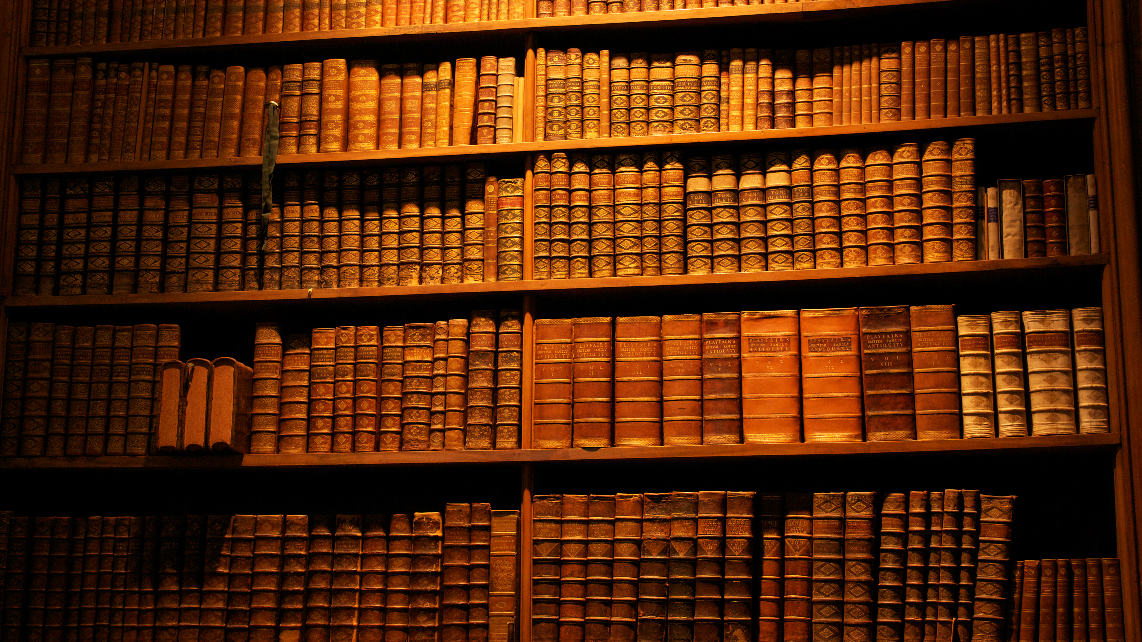 Books, Library Wallpaper, 3840x2160 4K Desktop