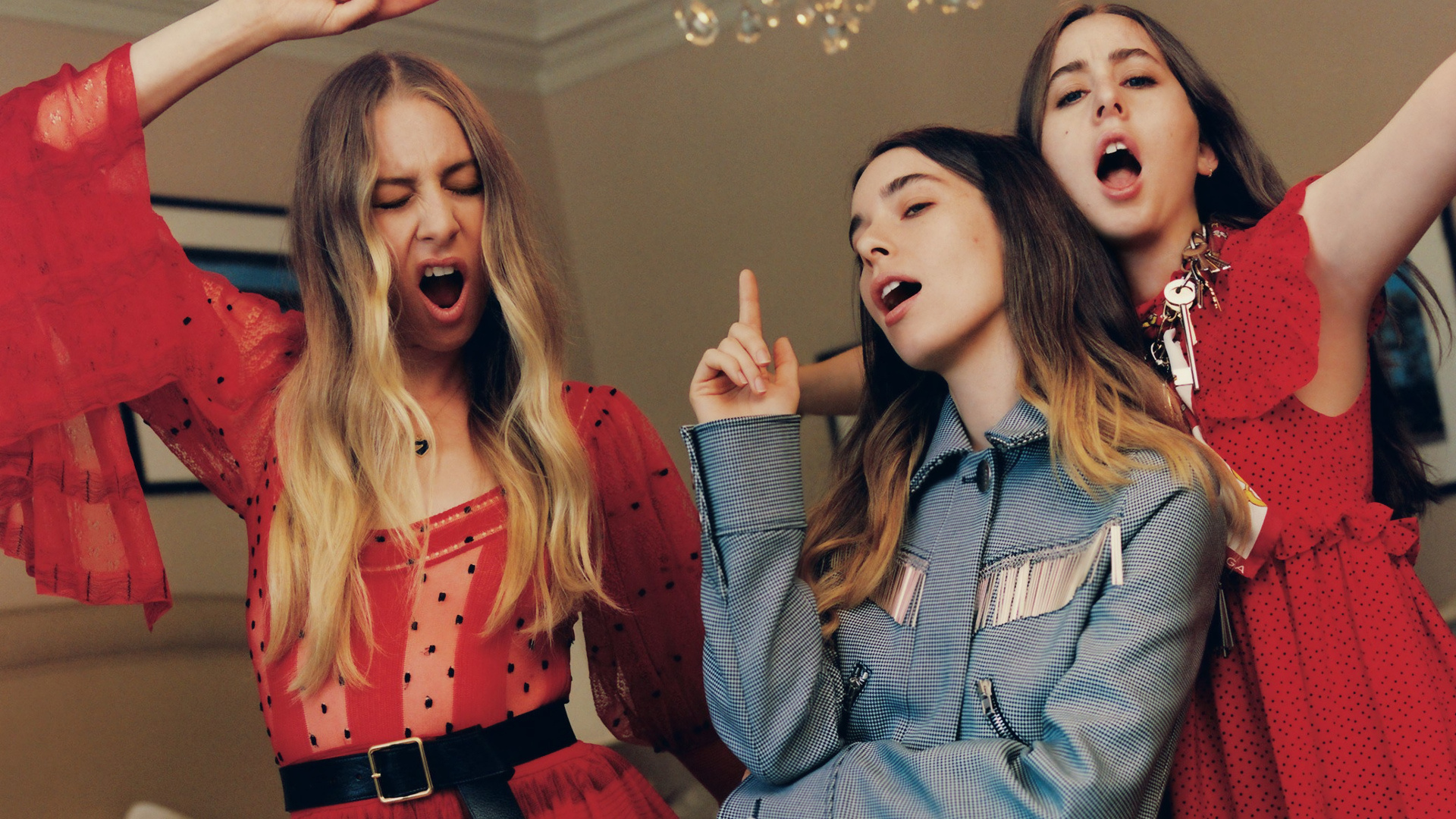 HAIM band, Haim music fanart, 1920x1080 Full HD Desktop