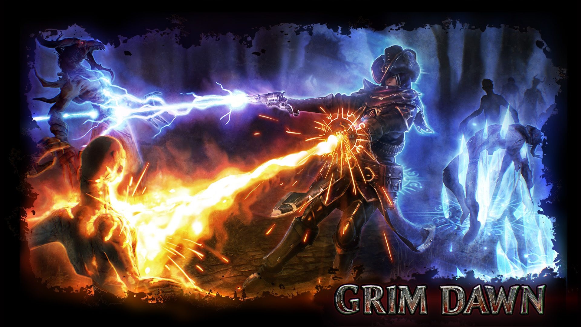 Grim Dawn wallpapers, Gaming art, Dark fantasy universe, Aesthetic gaming backgrounds, 1920x1080 Full HD Desktop