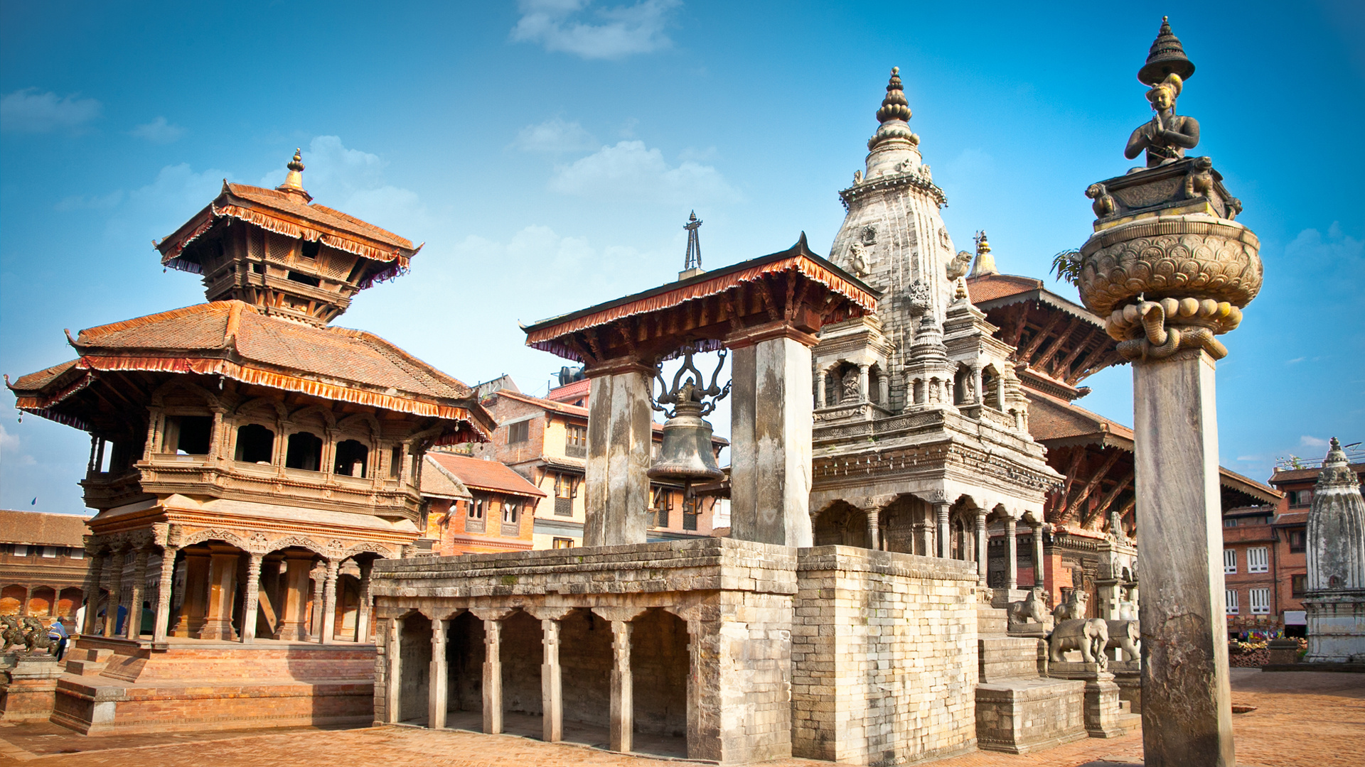 Kathmandu city of Bhaktapur, Cultural heritage, Nepal andbeyond, Off the beaten path, 1920x1080 Full HD Desktop