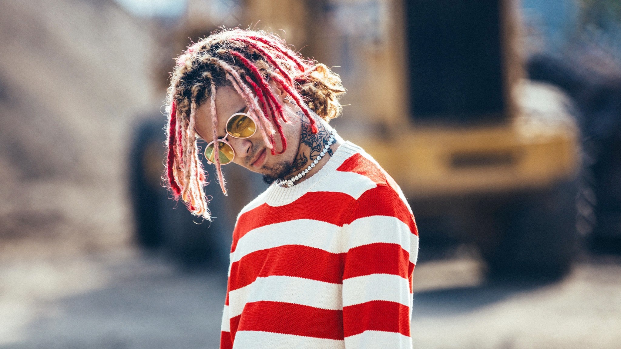 Lil Pump, 1080p wallpaper, Music artist, Visual appeal, 2050x1160 HD Desktop