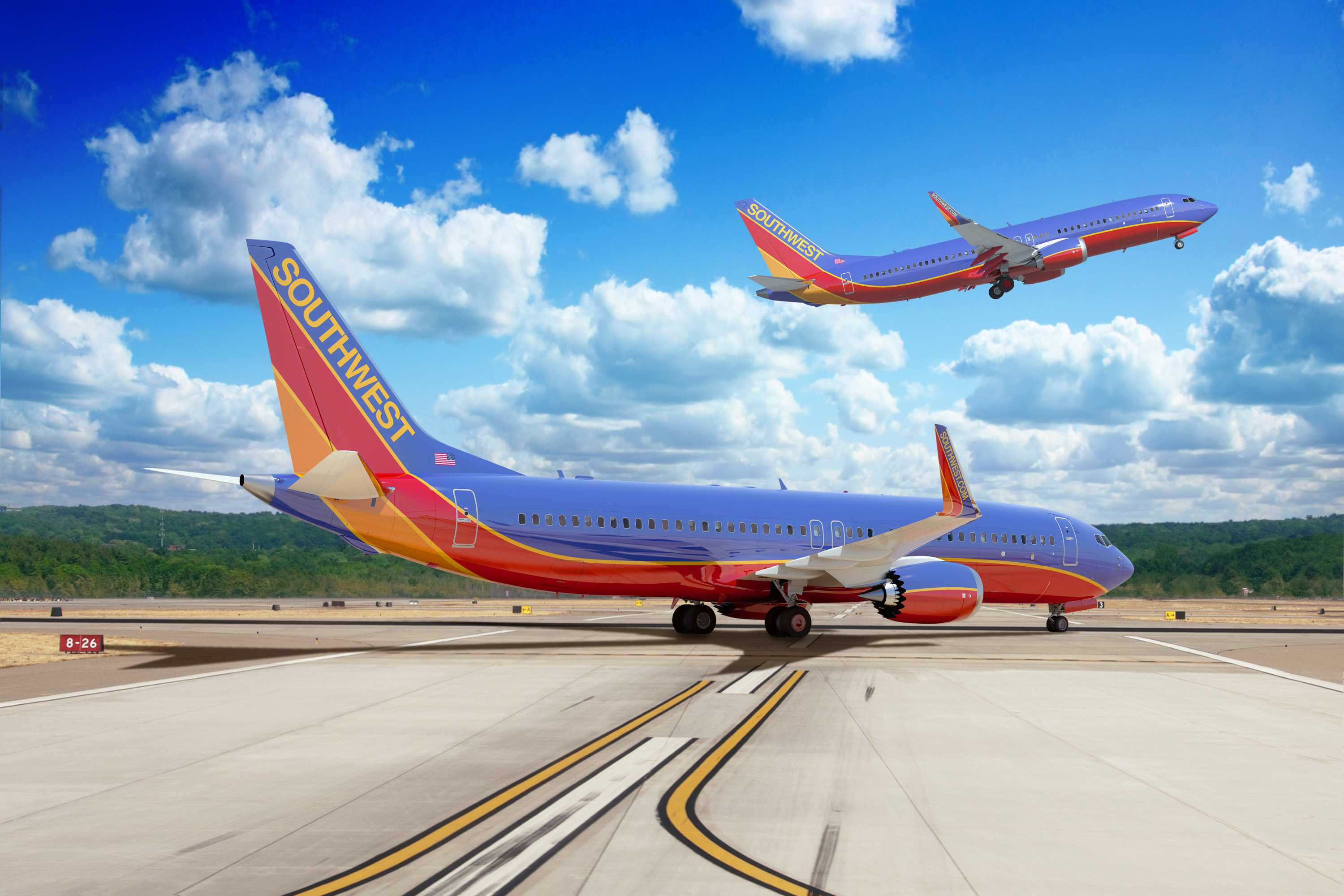 Southwest Airlines, Big data, Industrial internet, Fuel savings, 3000x2000 HD Desktop