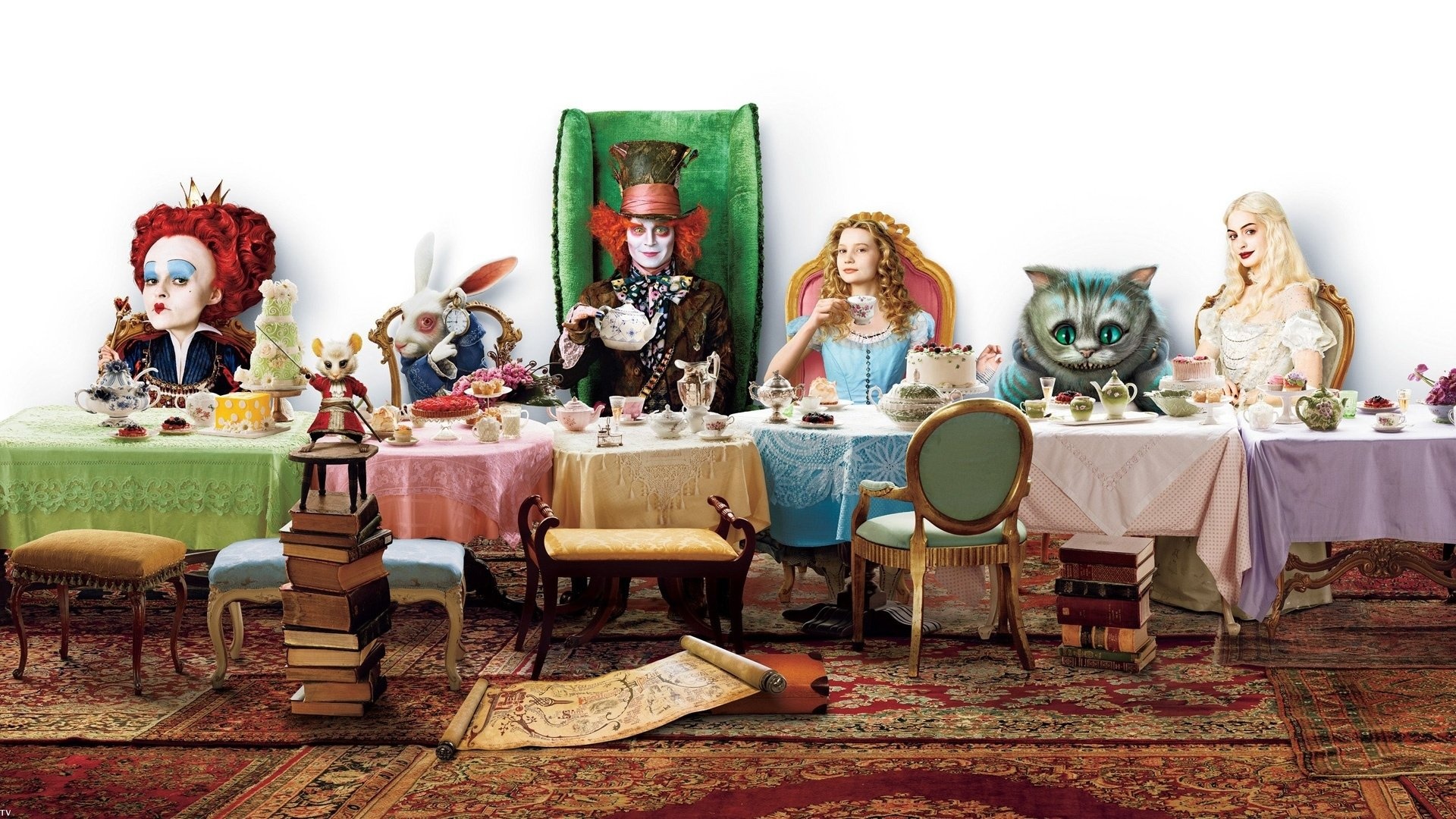 Mad Hatter, Anne Hathaway, HD Wallpaper, Background, 1920x1080 Full HD Desktop