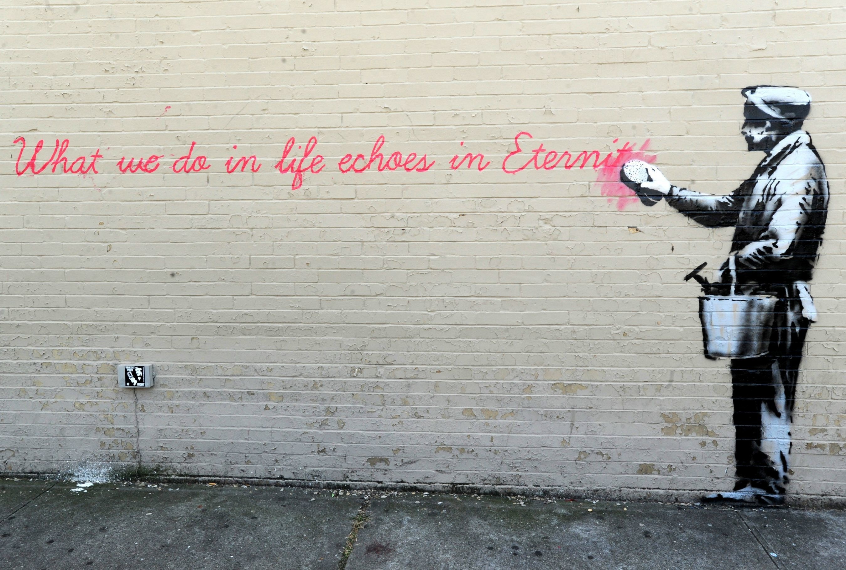 Echoes in Eternity, Banksy Wallpaper, 2700x1820 HD Desktop