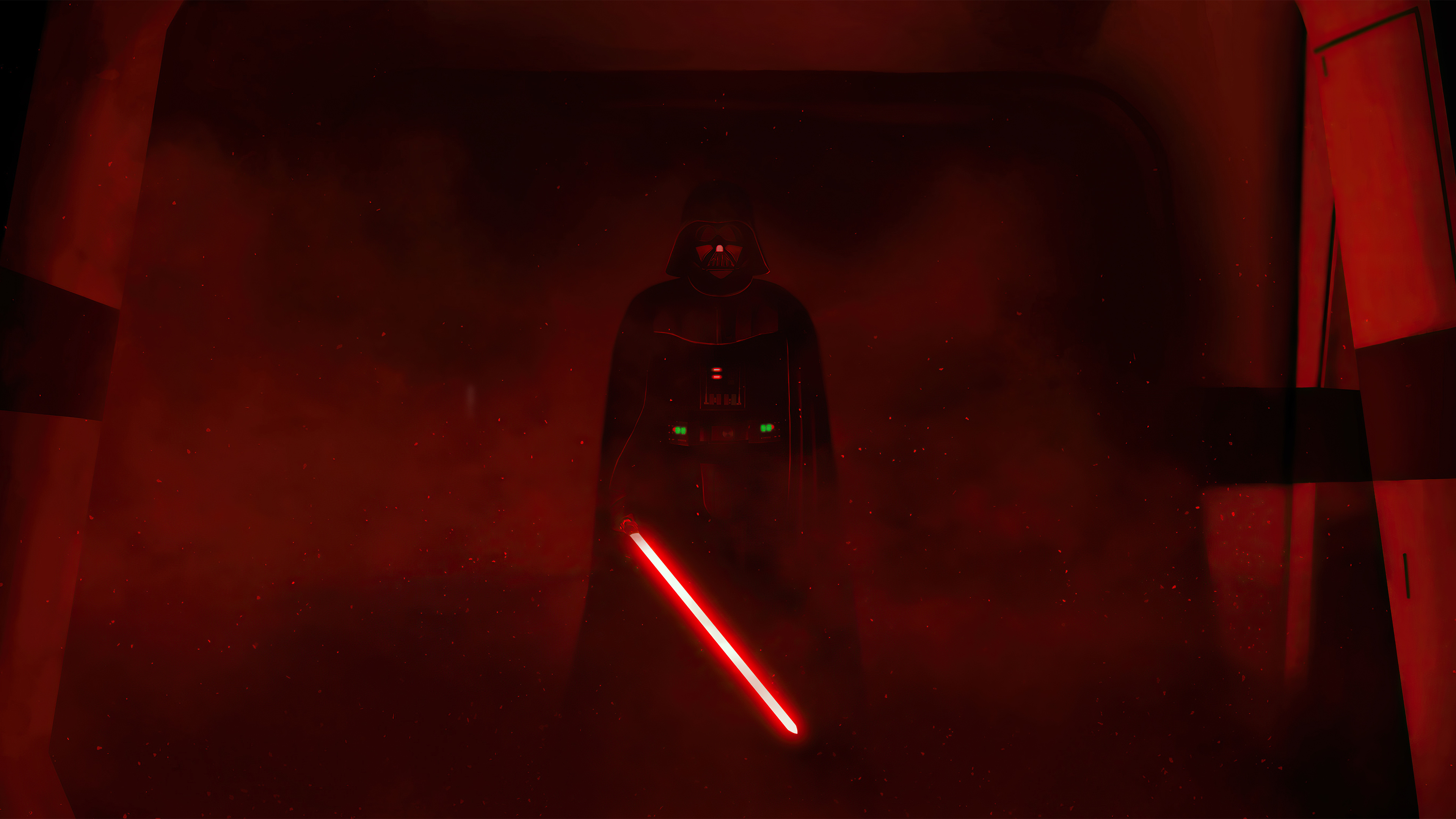 Darth Vader, Rogue One, Intimidating presence, Galactic saga, 3840x2160 4K Desktop