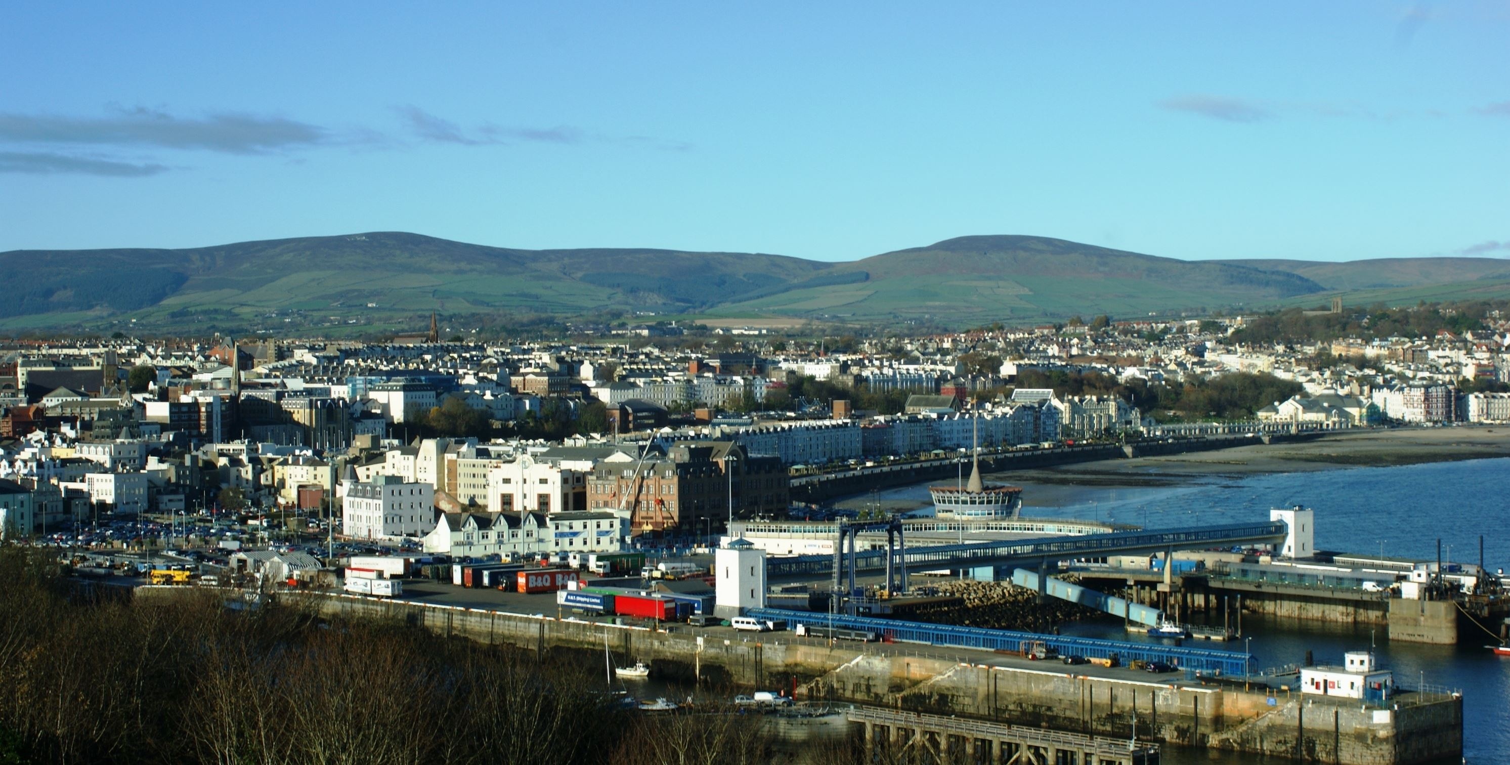 Douglas, Isle of Man, Douglas campsites, Travels, 2990x1520 HD Desktop