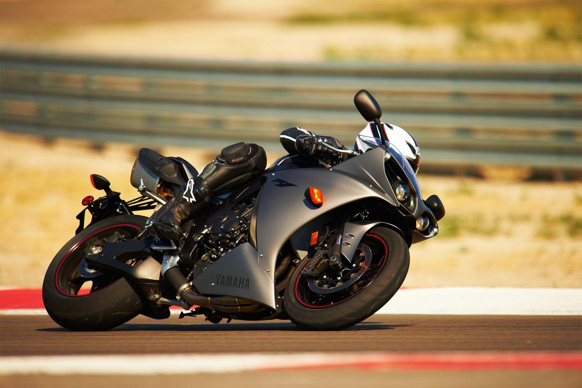 Yamaha YZF-R1, Auto enthusiast's choice, Vibrant colors, Asphalt and rubber, 2000x1340 HD Desktop