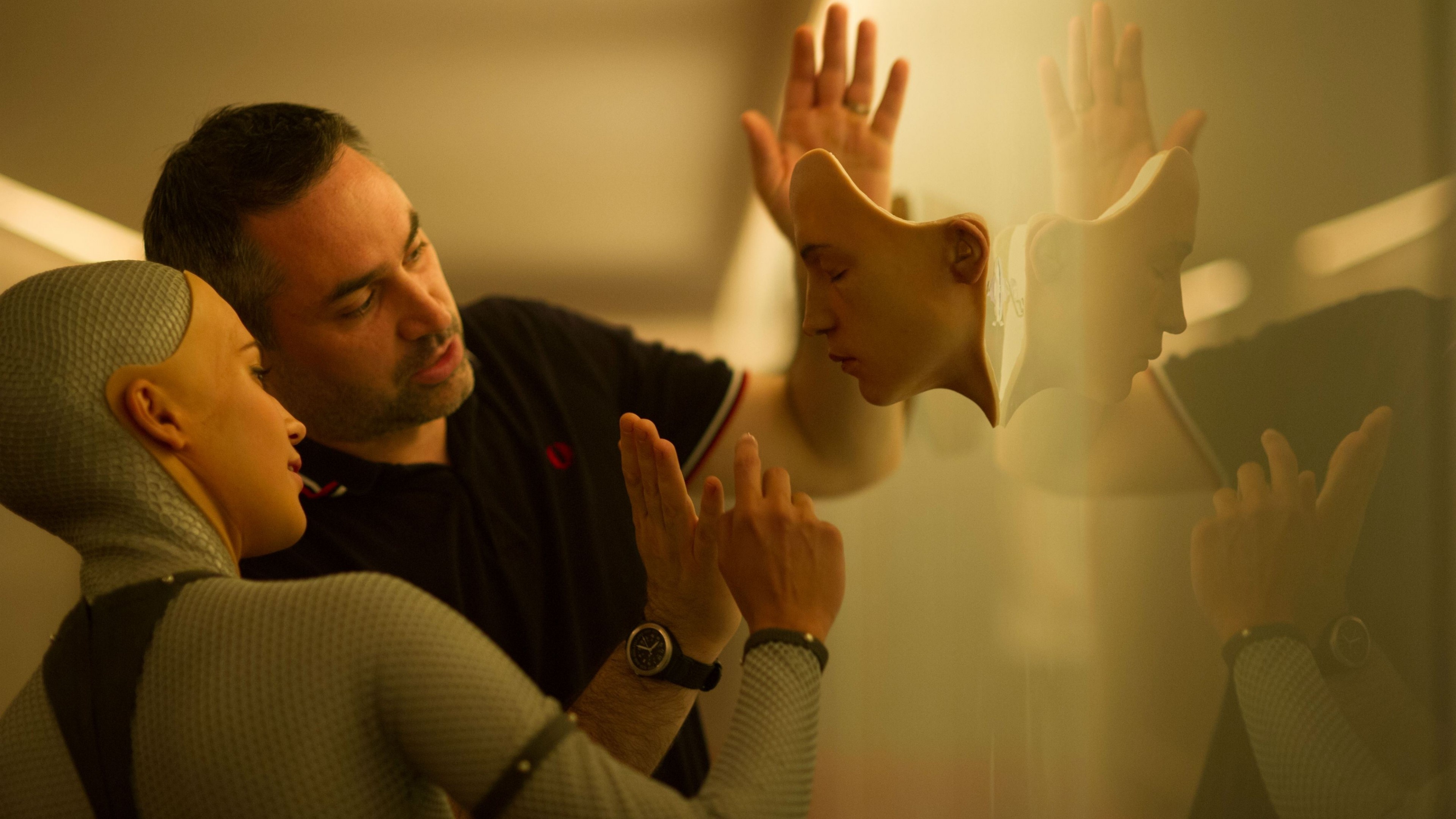 Ex Machina, Thrilling sci-fi, Alicia Vikander's performance, Best movies of 2015, 3840x2160 4K Desktop