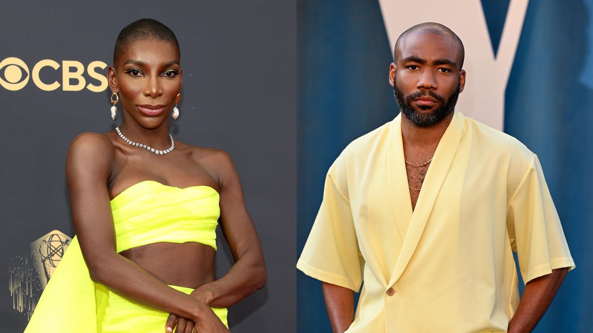 Michaela Coel, Mr. and Mrs. Smith, Donald Glover, British GQ, 1920x1080 Full HD Desktop