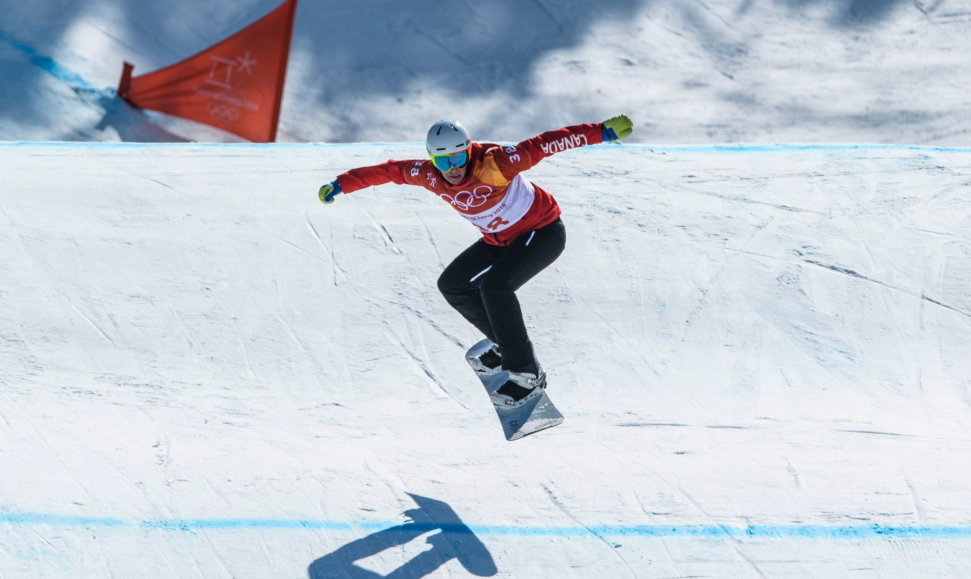 Eliot Grondin, Bronze in snowboard cross, Team Canada, 3270x1950 HD Desktop