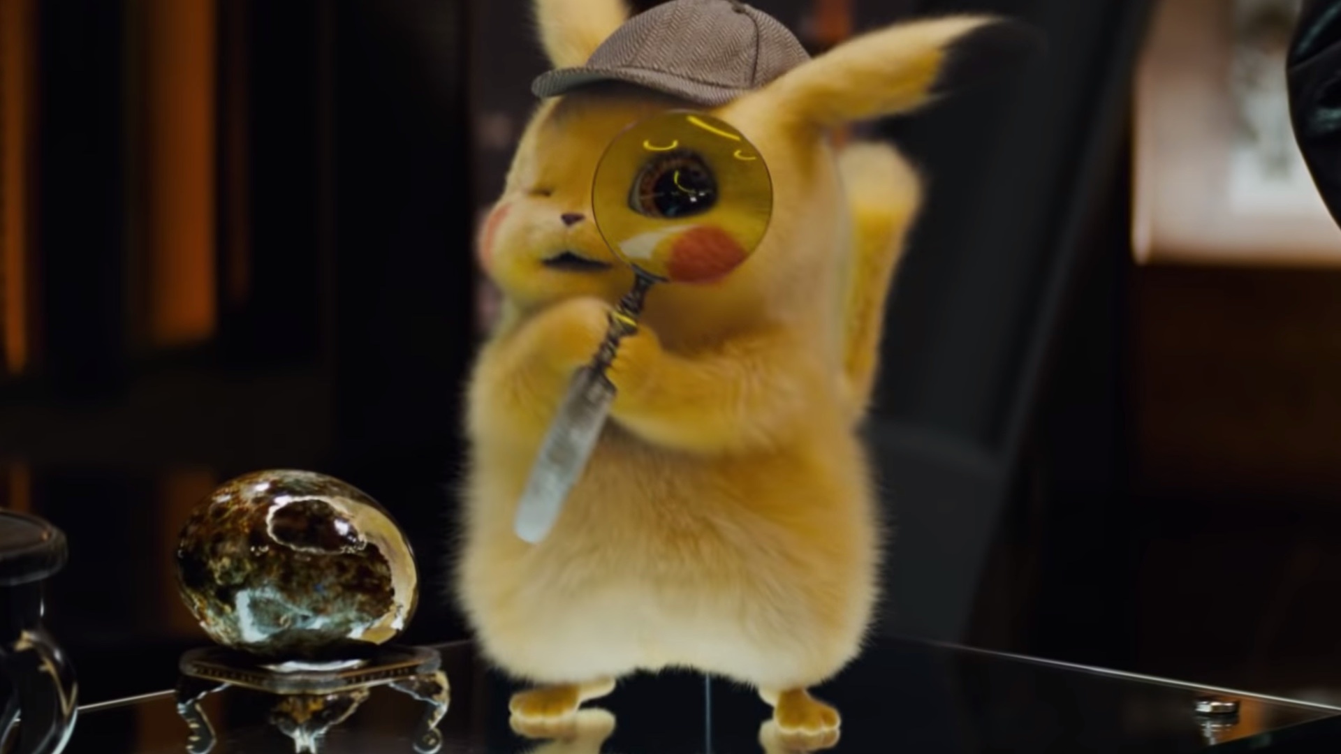 Detective Pikachu HD, Zoey Anderson's post, High-definition visuals, Pikachu's charm, 1920x1080 Full HD Desktop