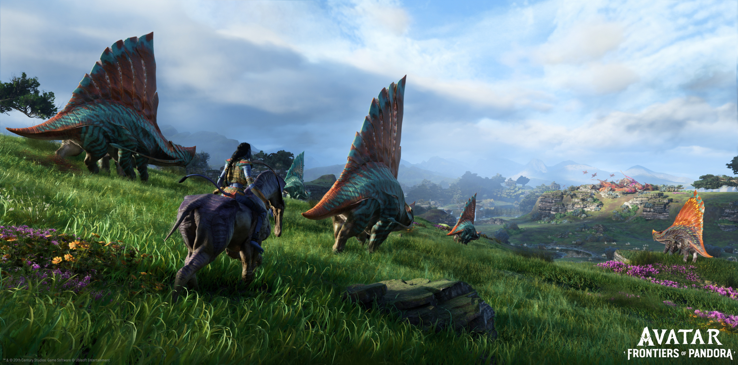 Avatar: Frontiers, Pandora HD wallpapers, Sci-fi game, Backgrounds, 2560x1270 Dual Screen Desktop