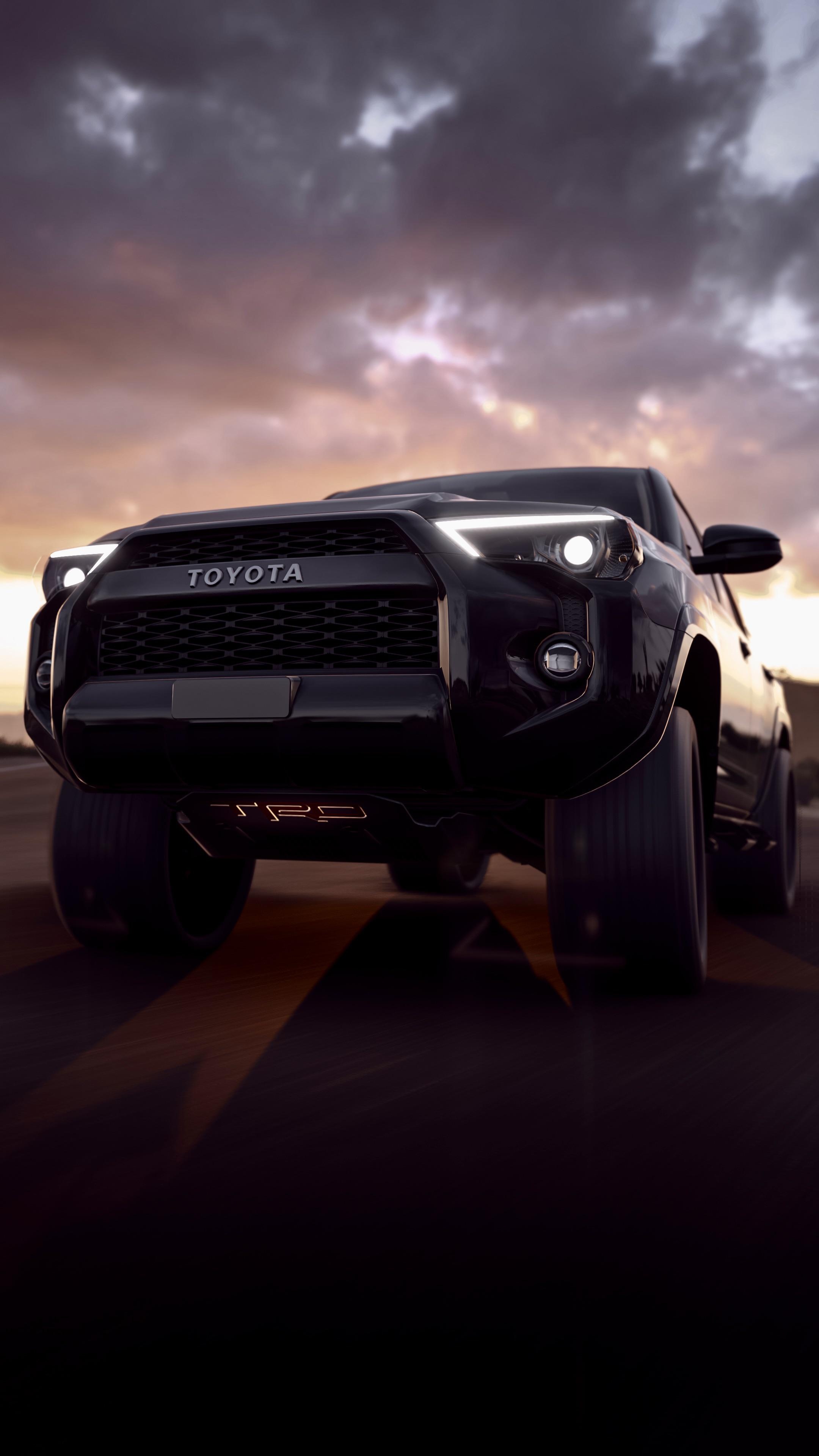 TRD Pro, Toyota 4Runner Wallpaper, 2160x3840 4K Phone