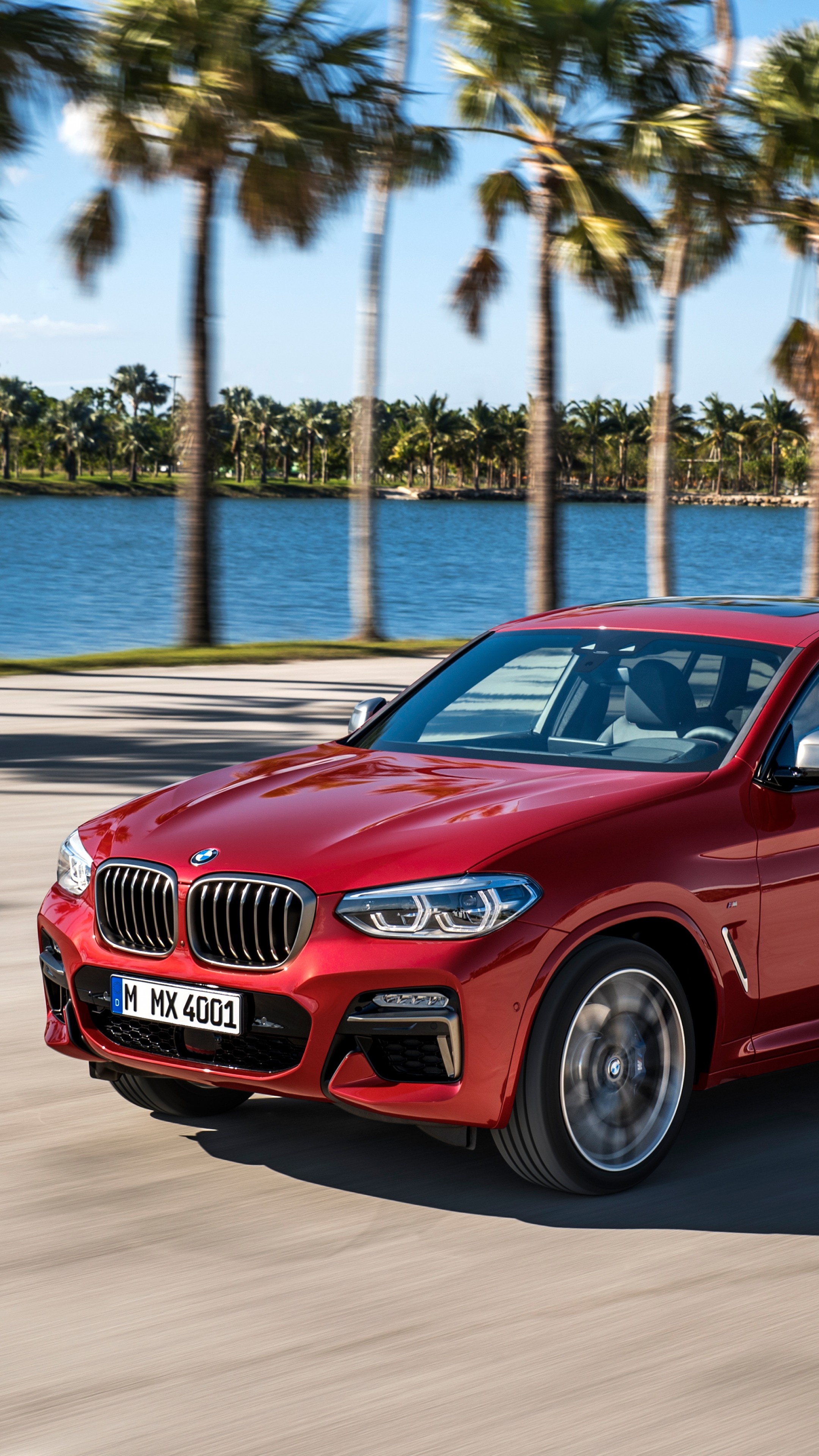 BMW X4, Wallpaper, 2018 model, Dynamic SUV, 2160x3840 4K Phone