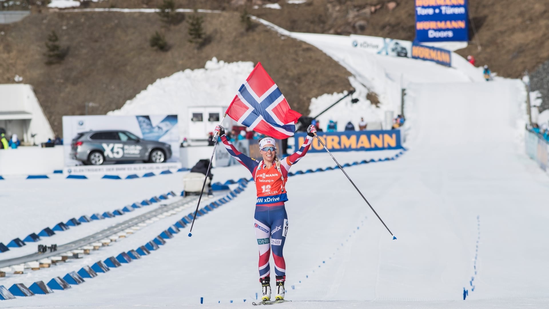 Holmenkollen 2017, Tiril Eckhoff Wallpaper, 1920x1080 Full HD Desktop