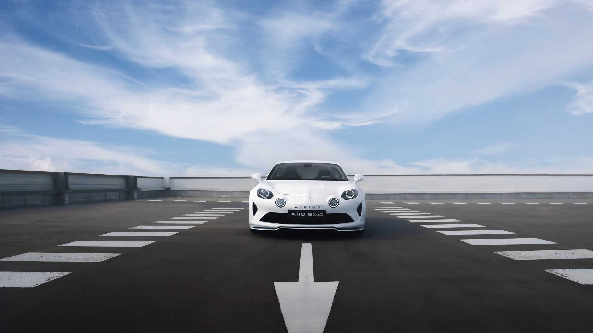 Alpine A110, E-Ternity, Concept, Electric, Open-Roof, 1920x1080 Full HD Desktop