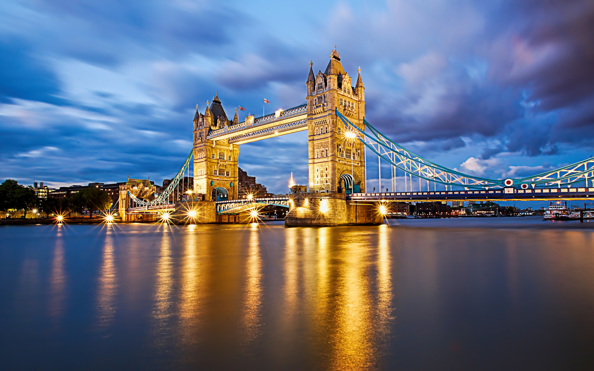 The River Thames, Sunset over the river, Natural beauty, Serene landscape, 1920x1200 HD Desktop