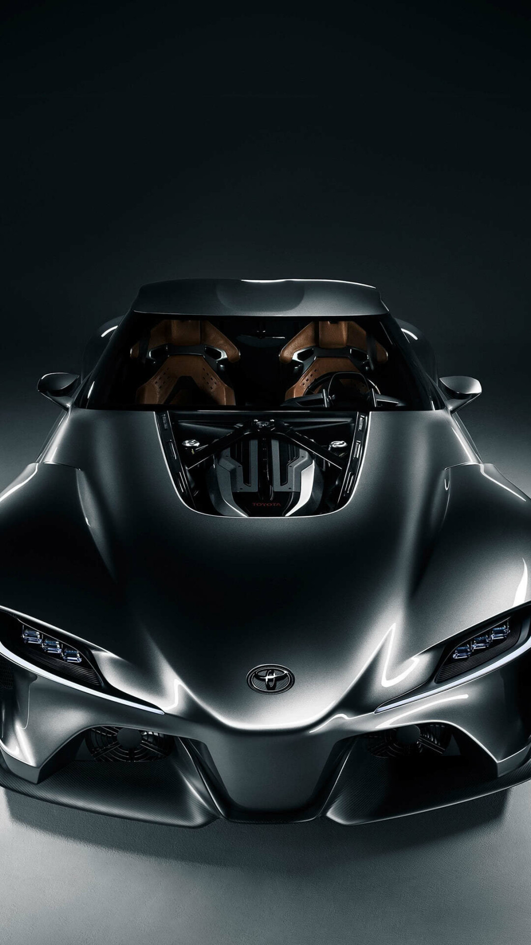 Toyota FT-1, Hypercar beast, Aerodynamic body, Track-ready performance, 1080x1920 Full HD Phone