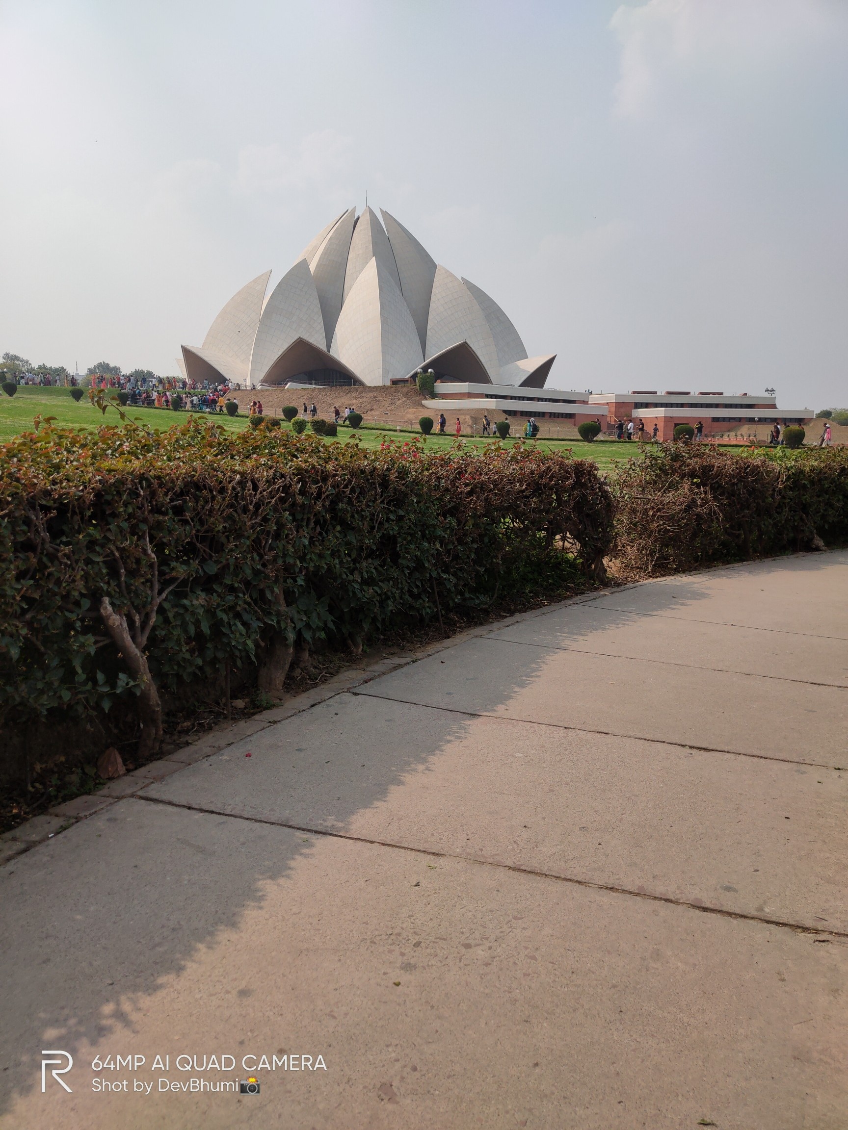 Lotus Temple, New Delhi, Travels, Photowalk, 1730x2310 HD Phone