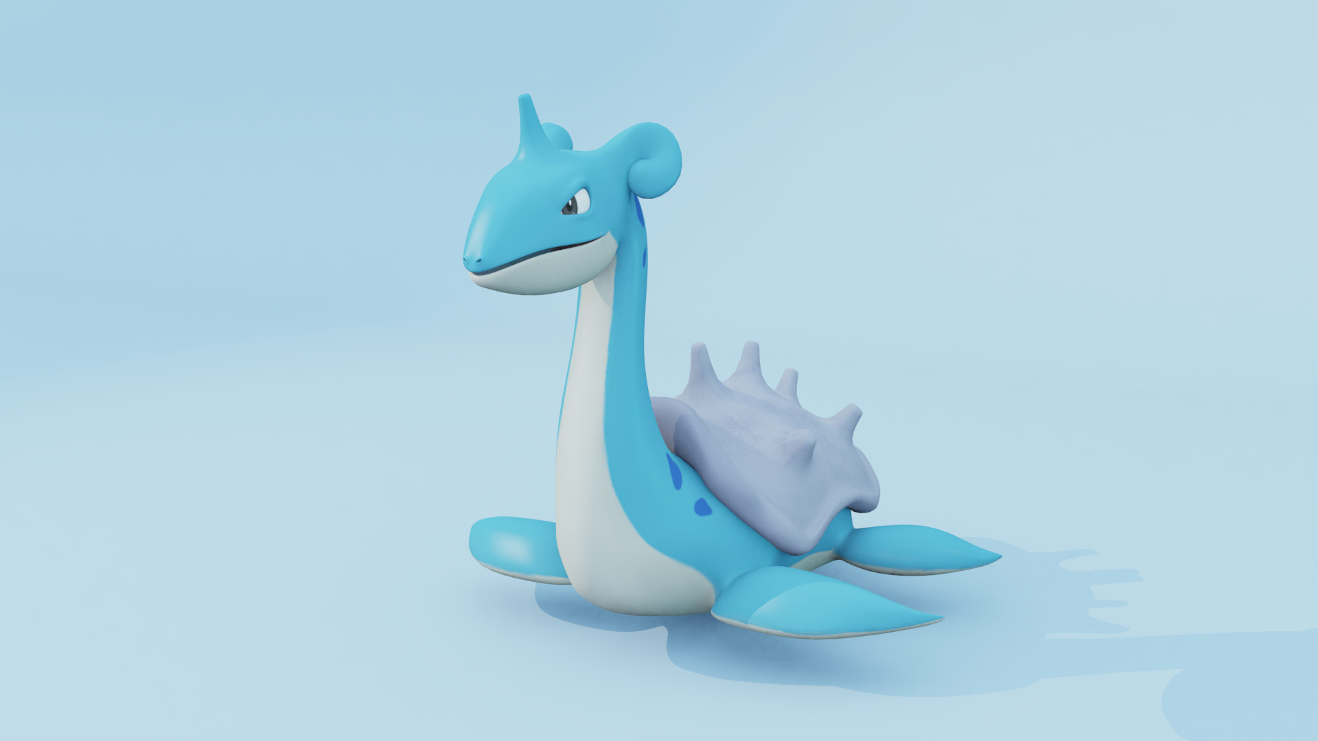 Lapras, Artstation showcase, Pokmon artwork, Digital painting, 1920x1080 Full HD Desktop