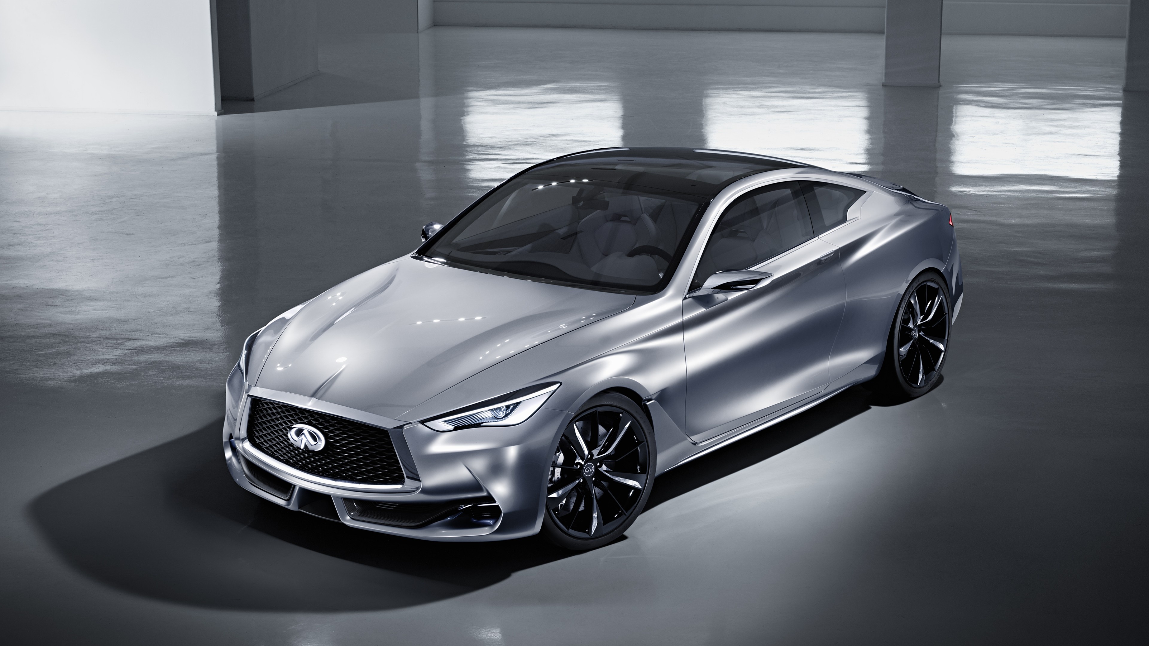 Infiniti Q60, Concept sports car, Luxury vehicle, 3840x2160 4K Desktop