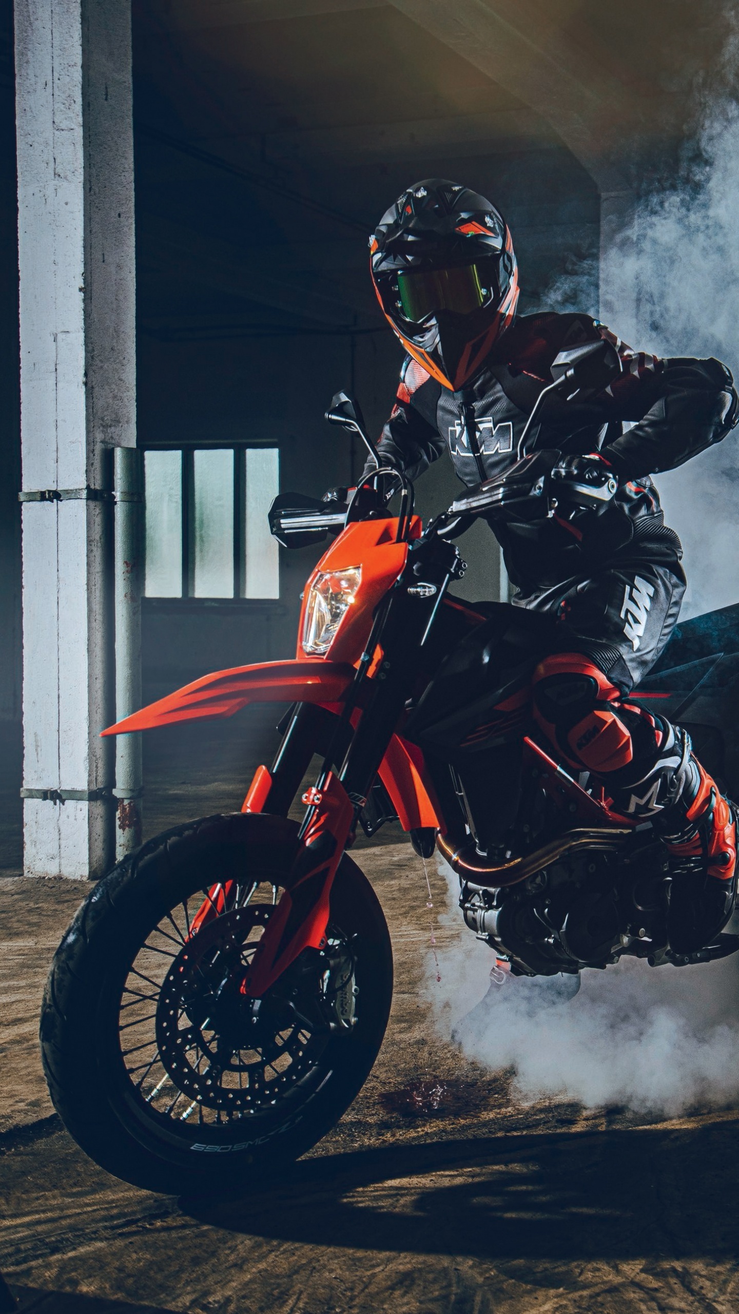 KTM 690 SMC, Auto, 4k race bikes, Adventure motorcycles, 1440x2560 HD Phone