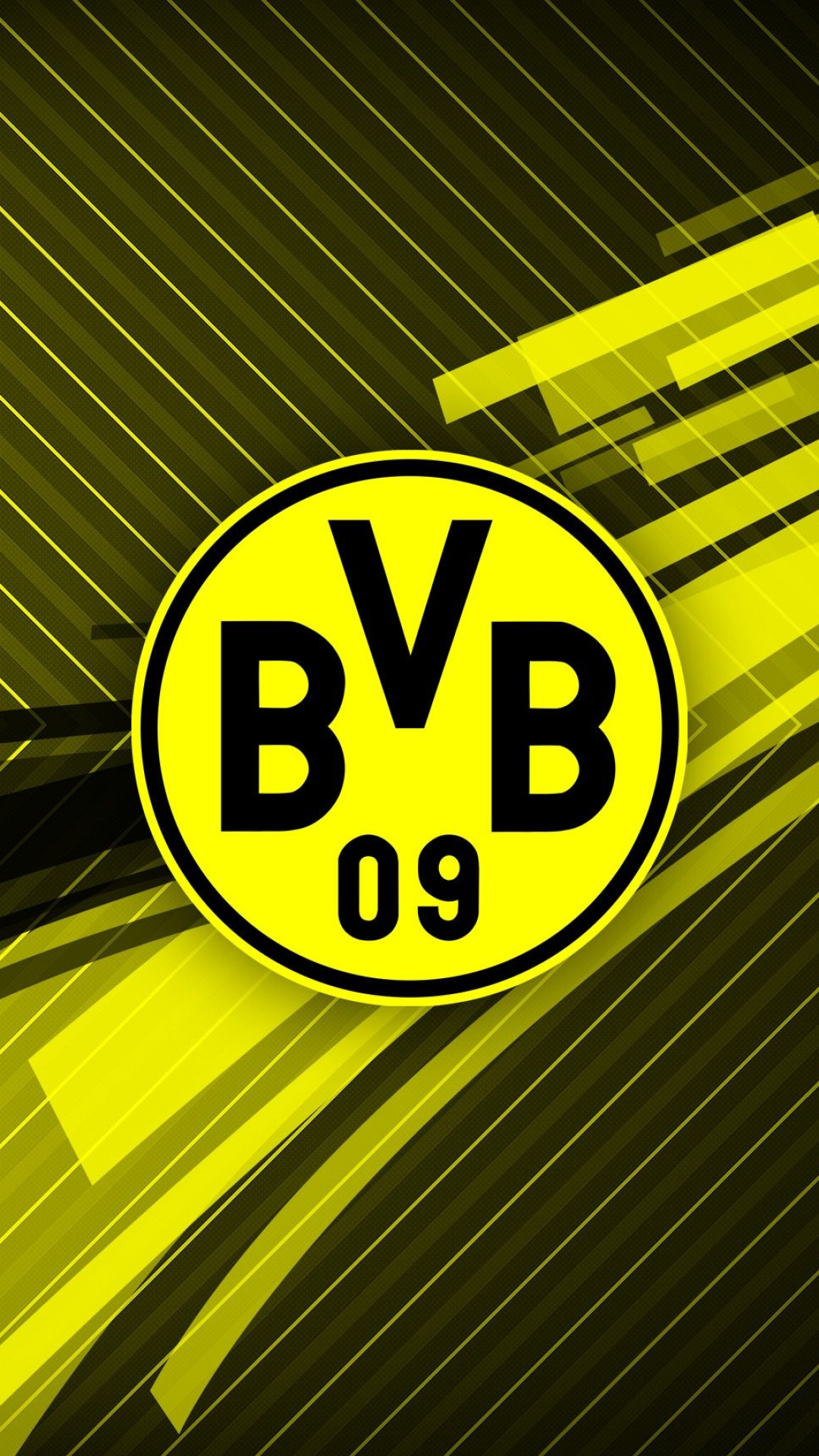 BVB Ligraficamx, Borussia Dortmund, Football team logos, 1080x1920 Full HD Phone