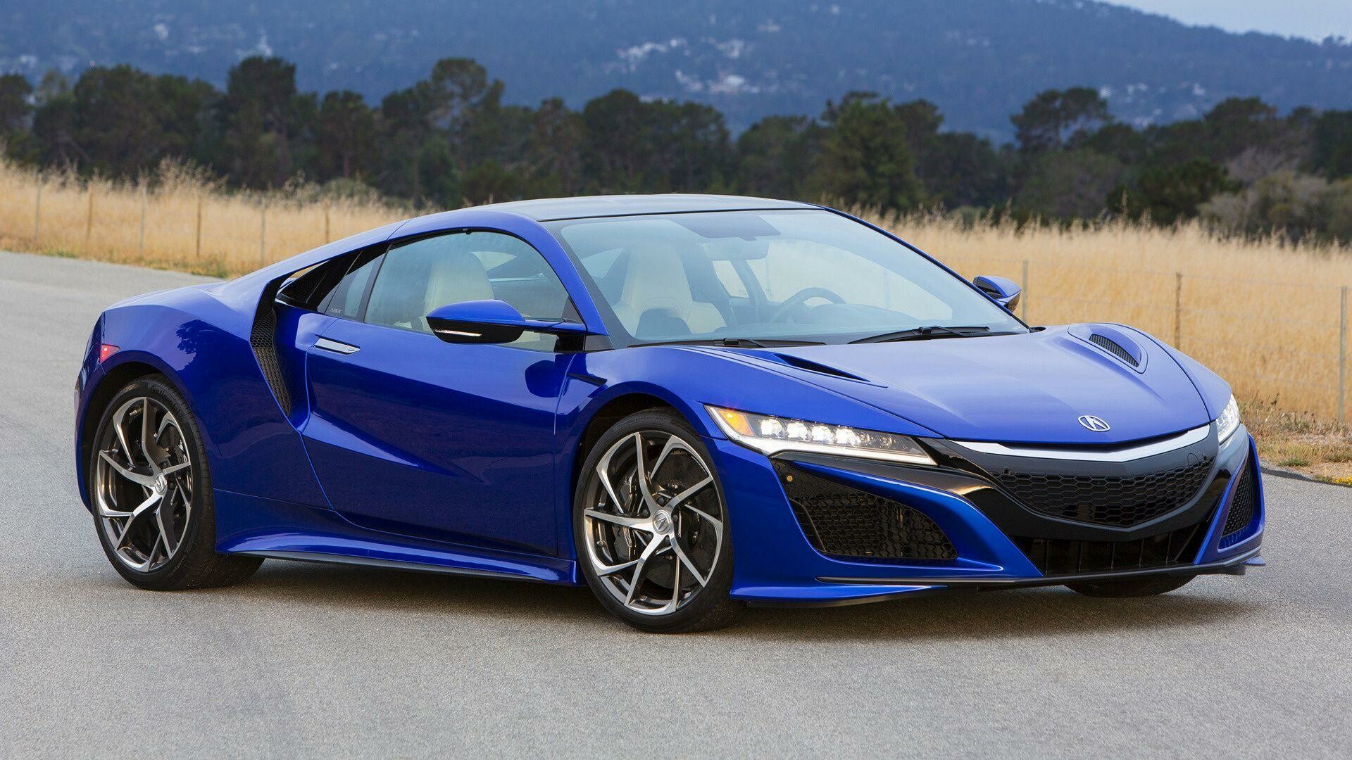 Blue Acura NSX, Top free backgrounds, 1920x1080 Full HD Desktop