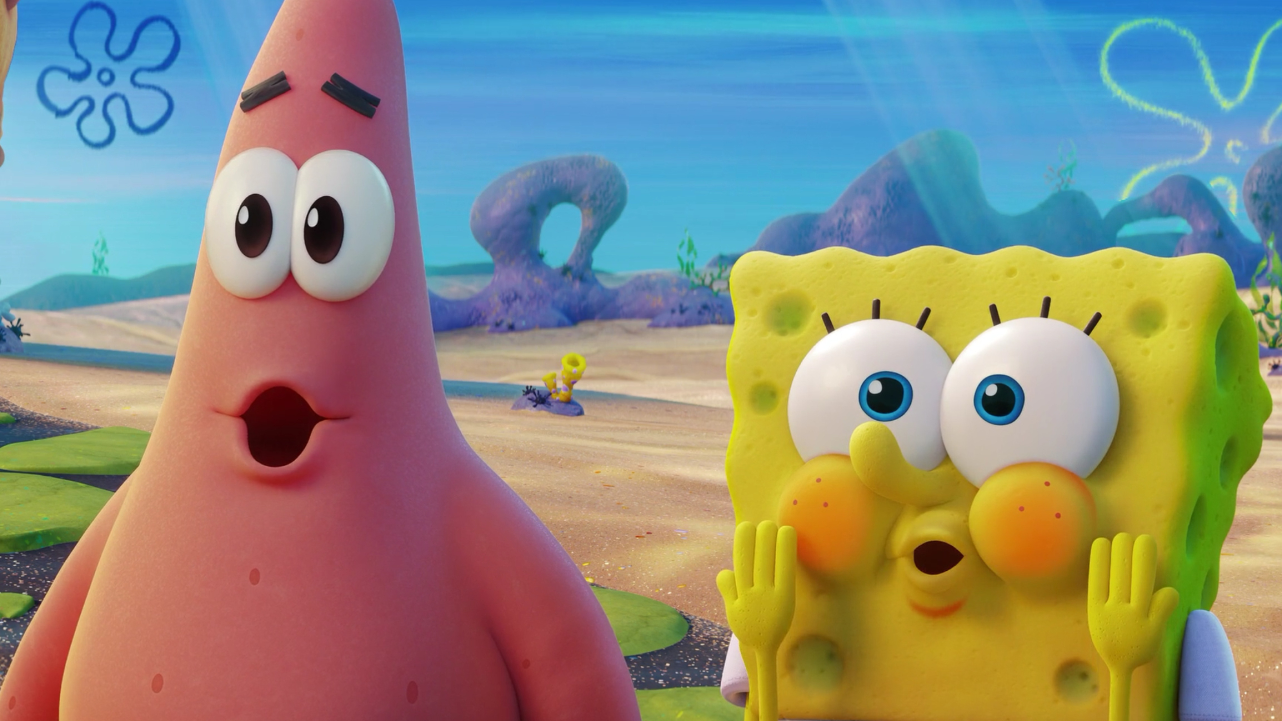 Fondos de pantalla de Bob Esponja, SpongeBob iPhone wallpaper, Animation, Funny, 2560x1440 HD Desktop