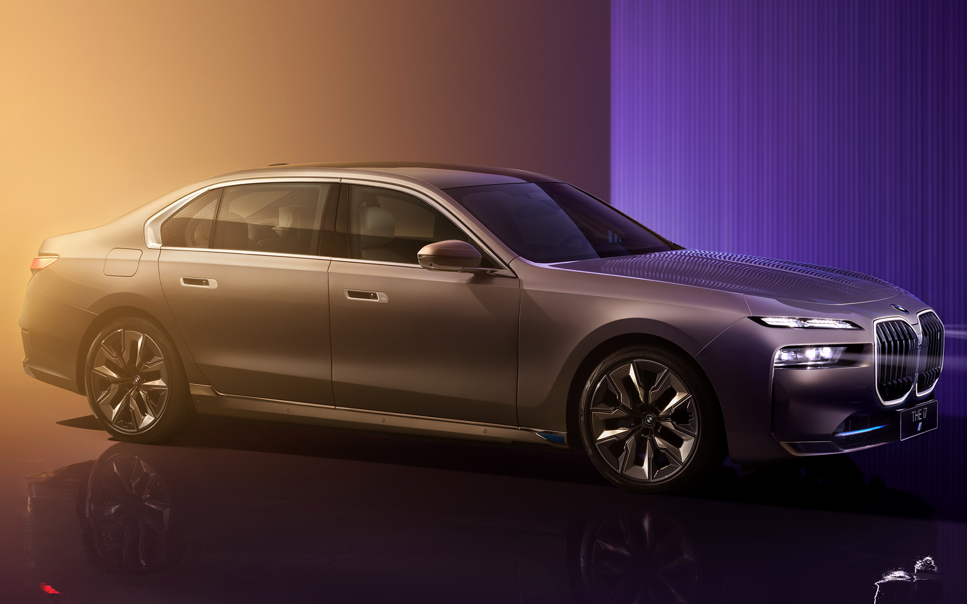 Electric Sedan, BMW i7 Wallpaper, 1920x1200 HD Desktop