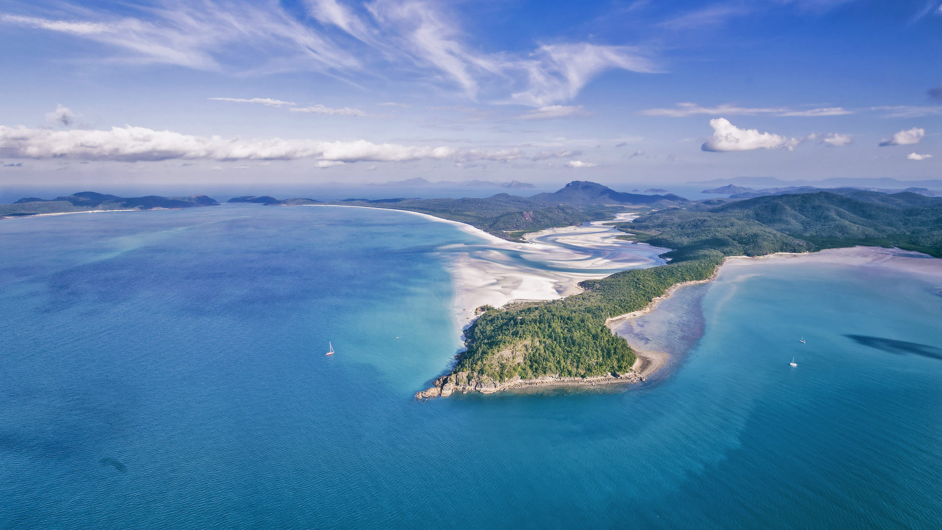 Australia, Exploring the Whitsunday Islands, SEAL Superyachts, 1920x1080 Full HD Desktop