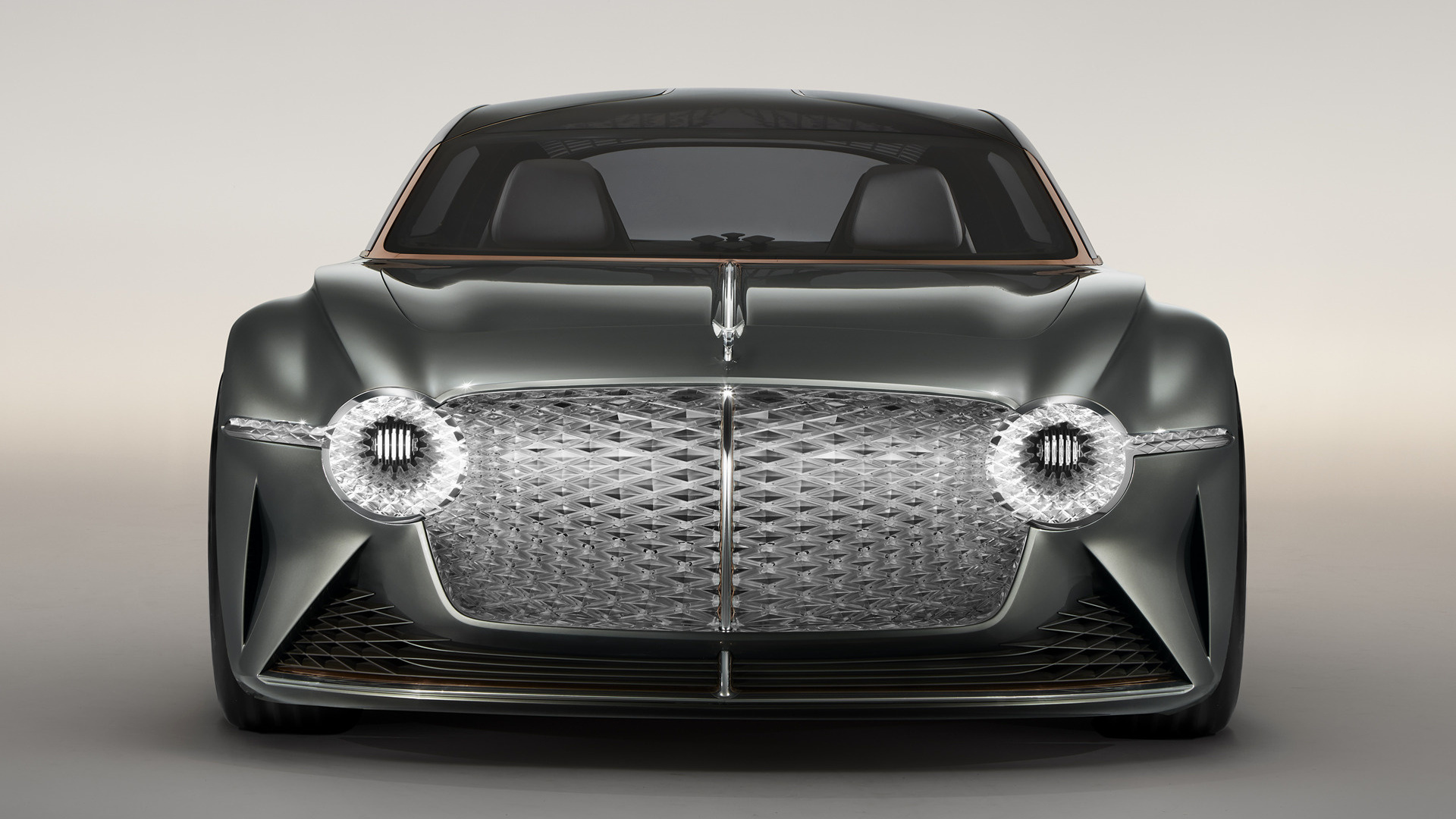 Front View, Bentley EXP Wallpaper, 1920x1080 Full HD Desktop
