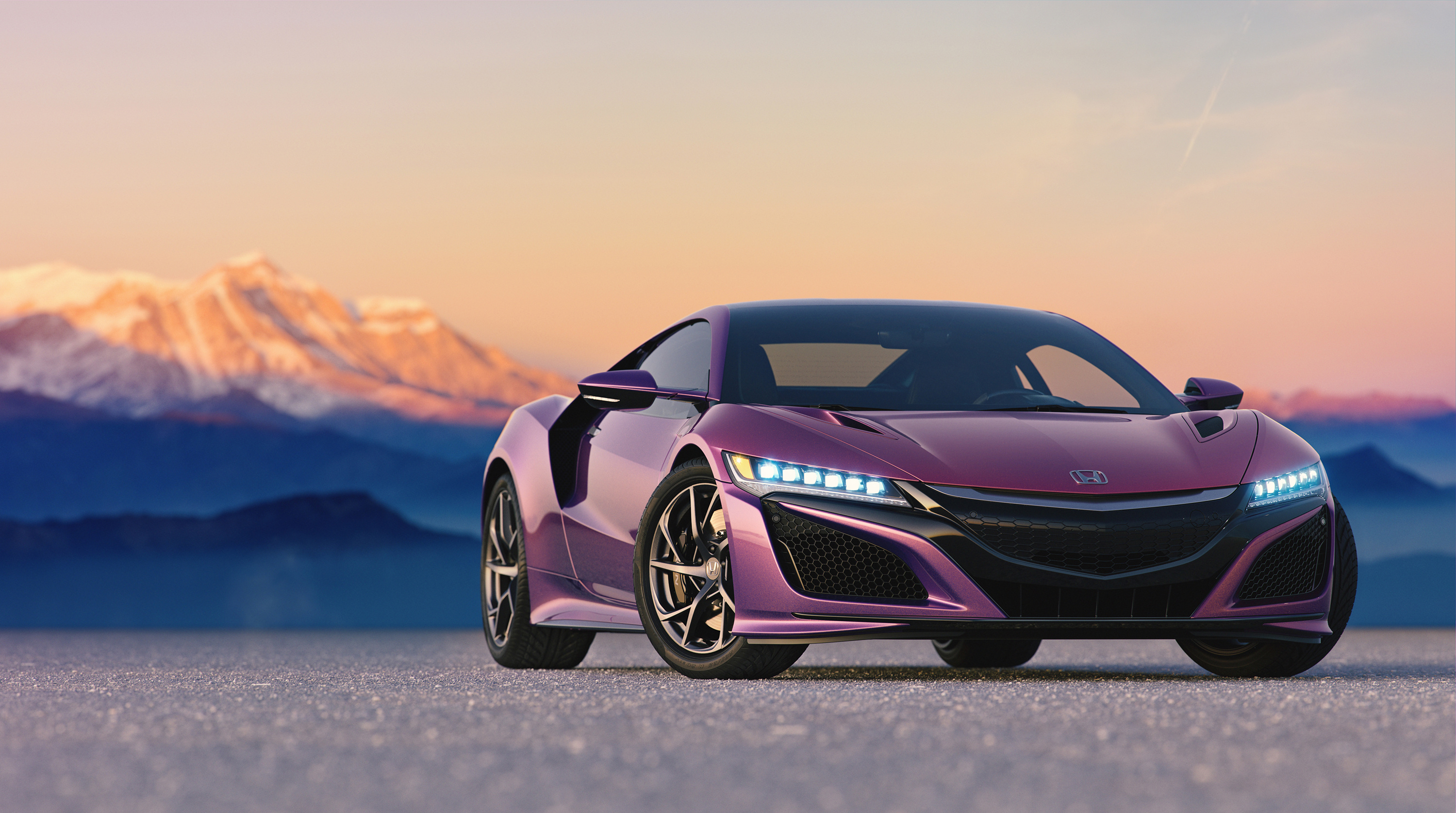 Mountains, Honda NSX Wallpaper, 3000x1680 HD Desktop