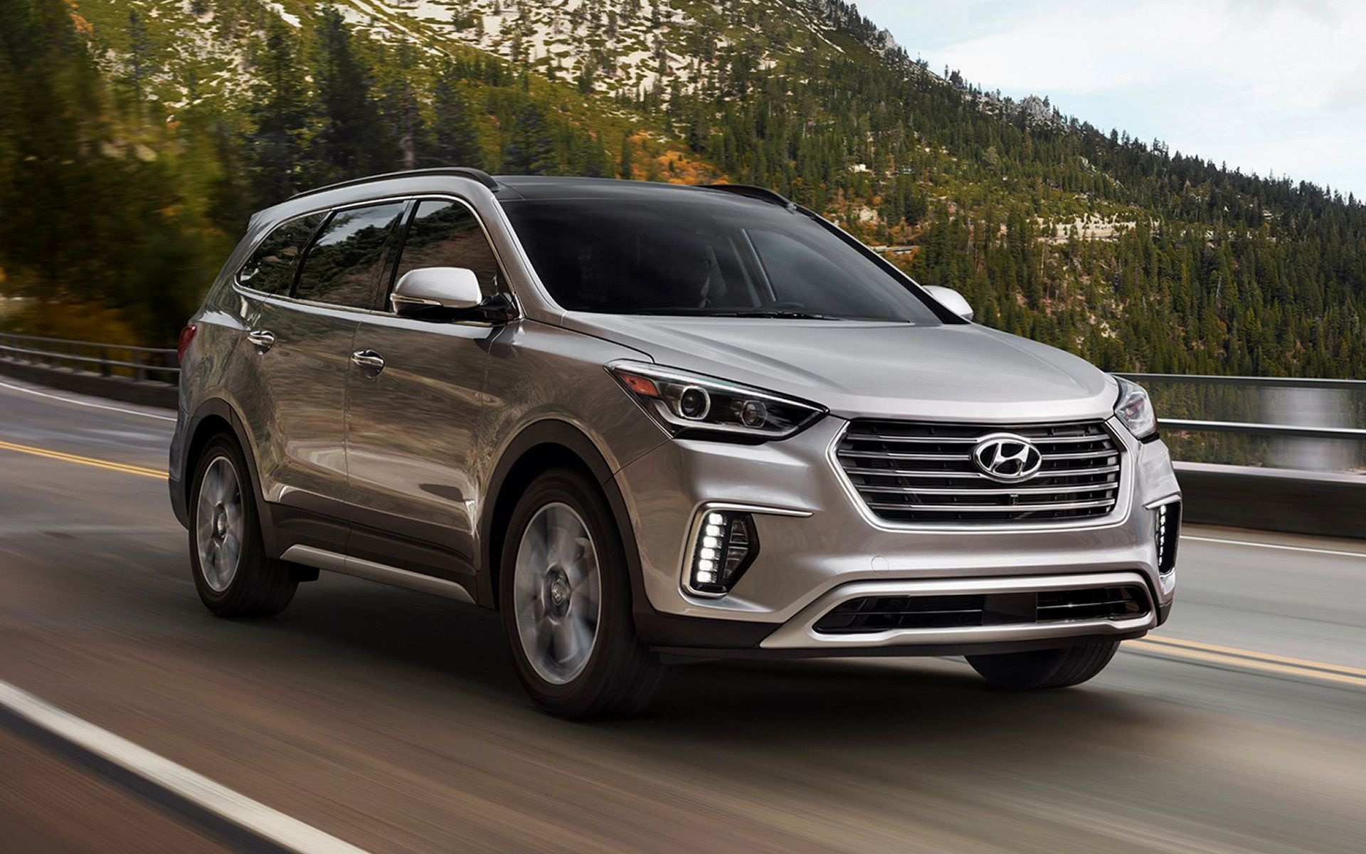 Hyundai Santa Fe, Top free backgrounds, 1920x1200 HD Desktop