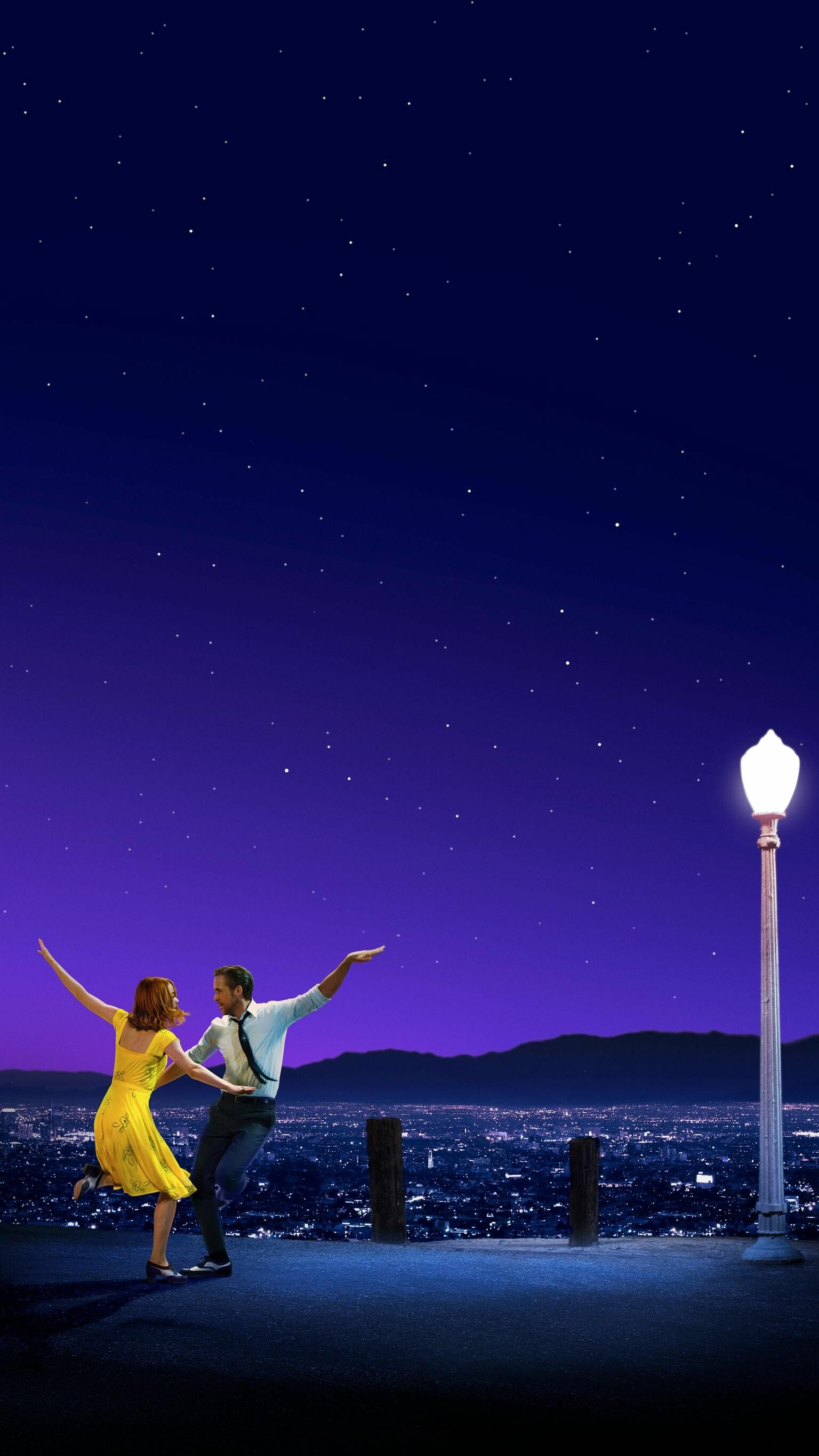 La La Land film, Alternative filmplakate, 1540x2740 HD Phone