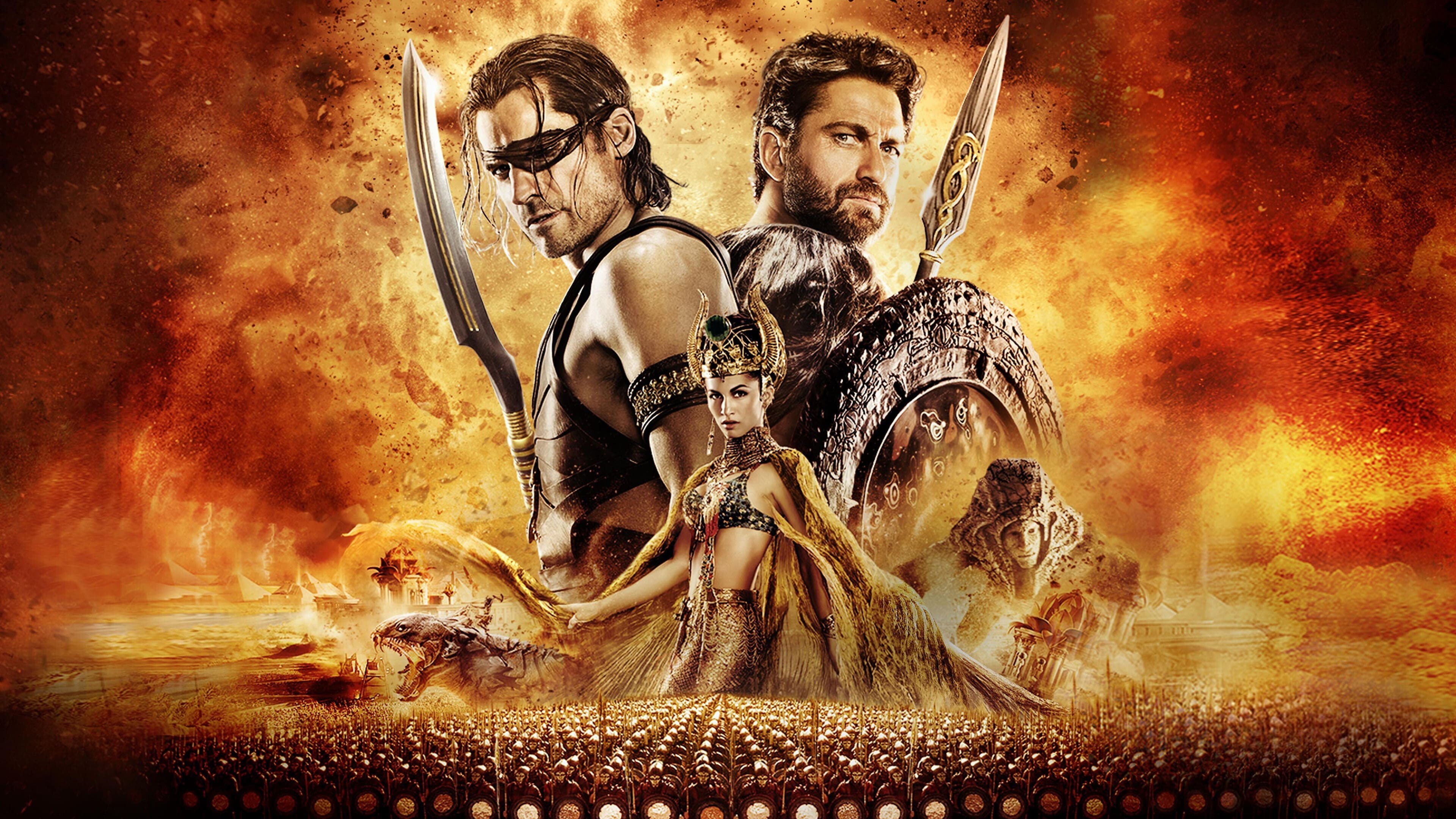 Gods of Egypt, 2016 backdrops, Movie database TMDB, Movie, 3840x2160 4K Desktop