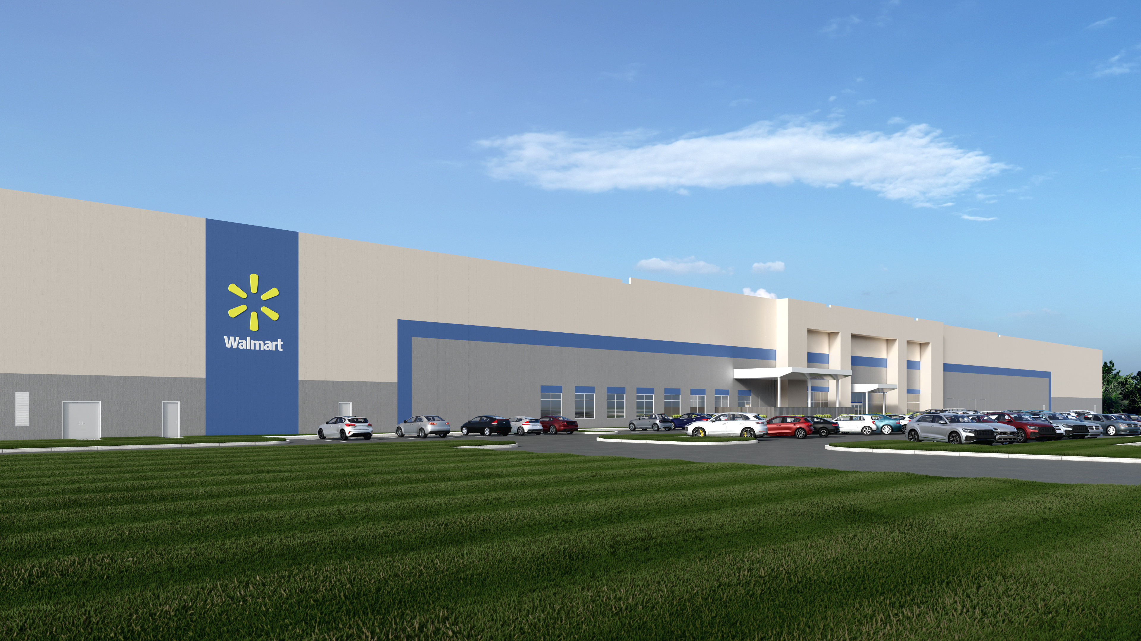 Walmart selects, Shippensburg Pennsylvania, New fulfillment center, Spring 2022, 3840x2160 4K Desktop