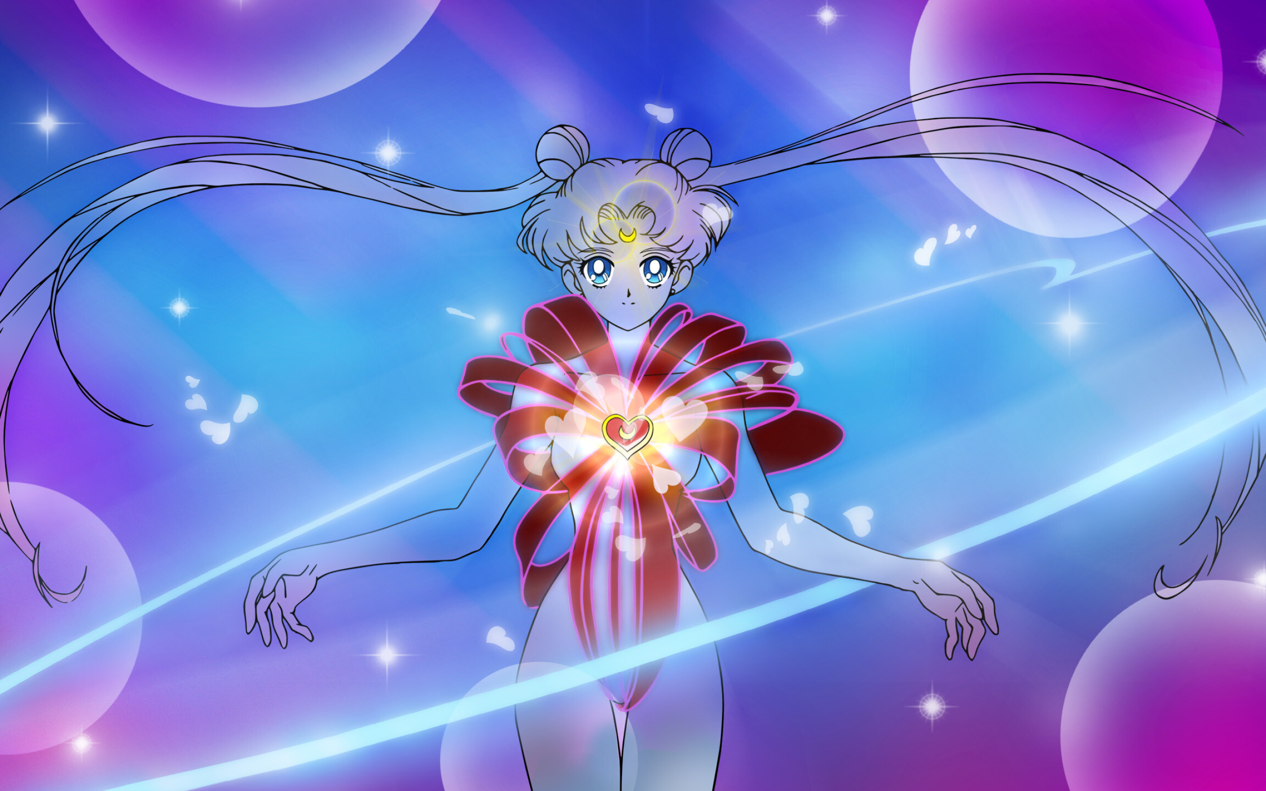Sailor Moon Eternal Anime, Bishoujo Senshi Sailor Moon, Beautiful scan, Legendary warriors, 2560x1600 HD Desktop