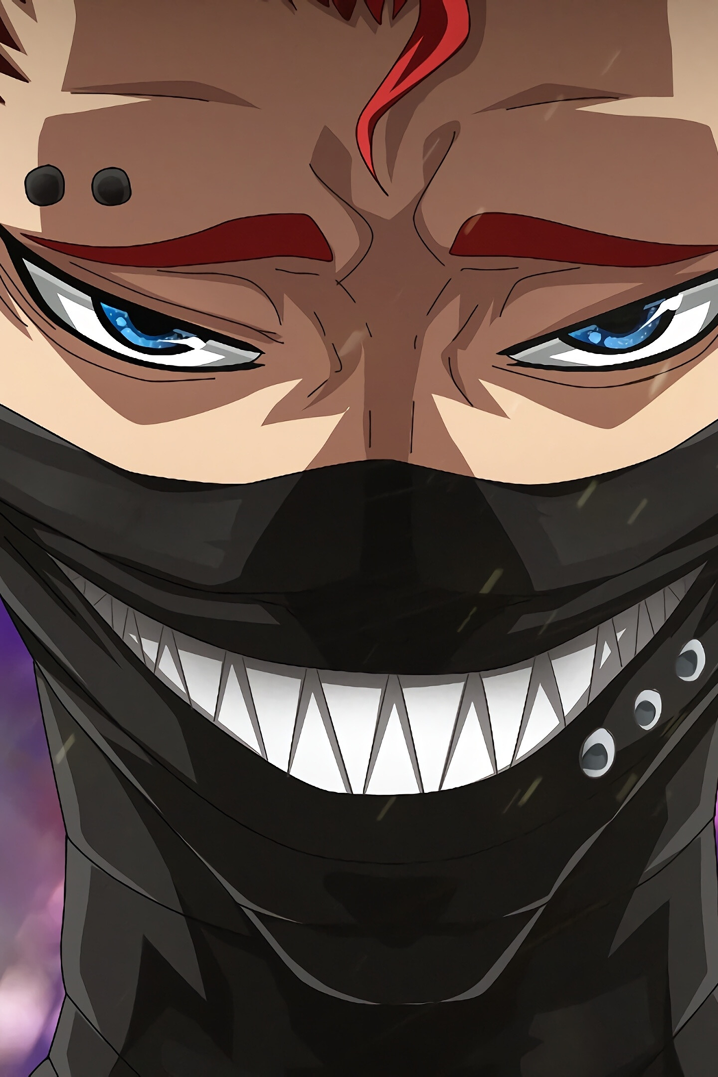 Black Clover anime boy, Masked character, LG V30 wallpaper, High definition image, 1440x2160 HD Phone